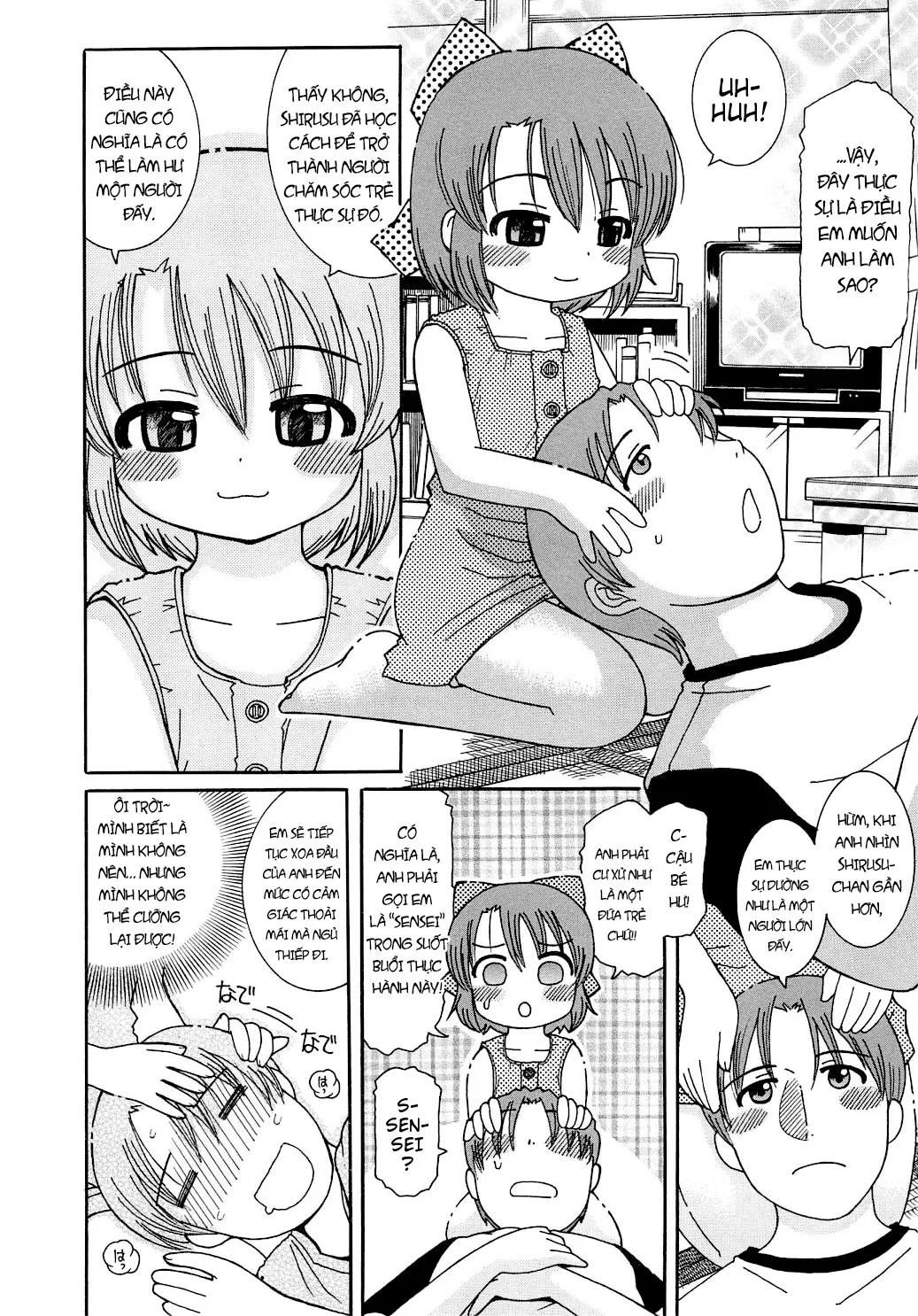 HentaiVN.net - Ảnh 5 - Youchuu [Little Girl Kiss] - Chap 9