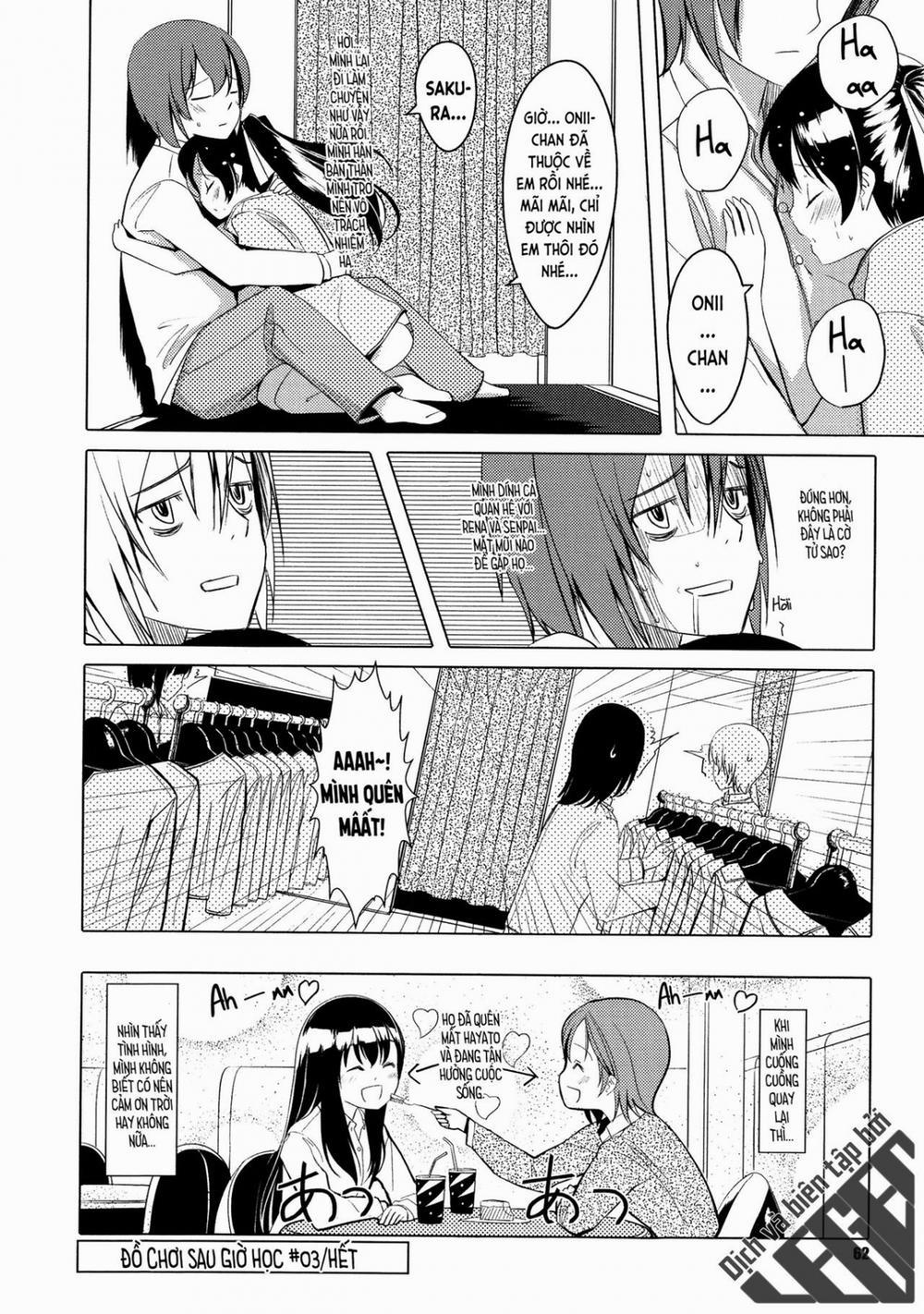 HentaiVN.net - Ảnh 20 - Đồ Chơi Sau Giờ Học [Houkago Toy Friends; 放課後TOYフレンズ] - Chương 3