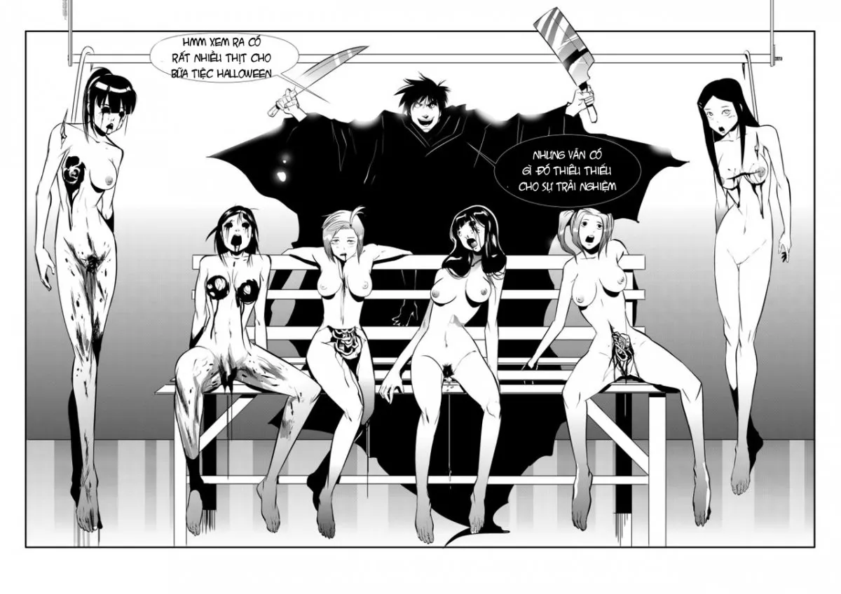 HentaiVN.net - Ảnh 22 - Tuyển Tập Truyện Kinh Dị Ở Dinh Thự Cổ [Tales of the Old Mansion: Midnight Party] - Chap 1: Tiệc Halloween