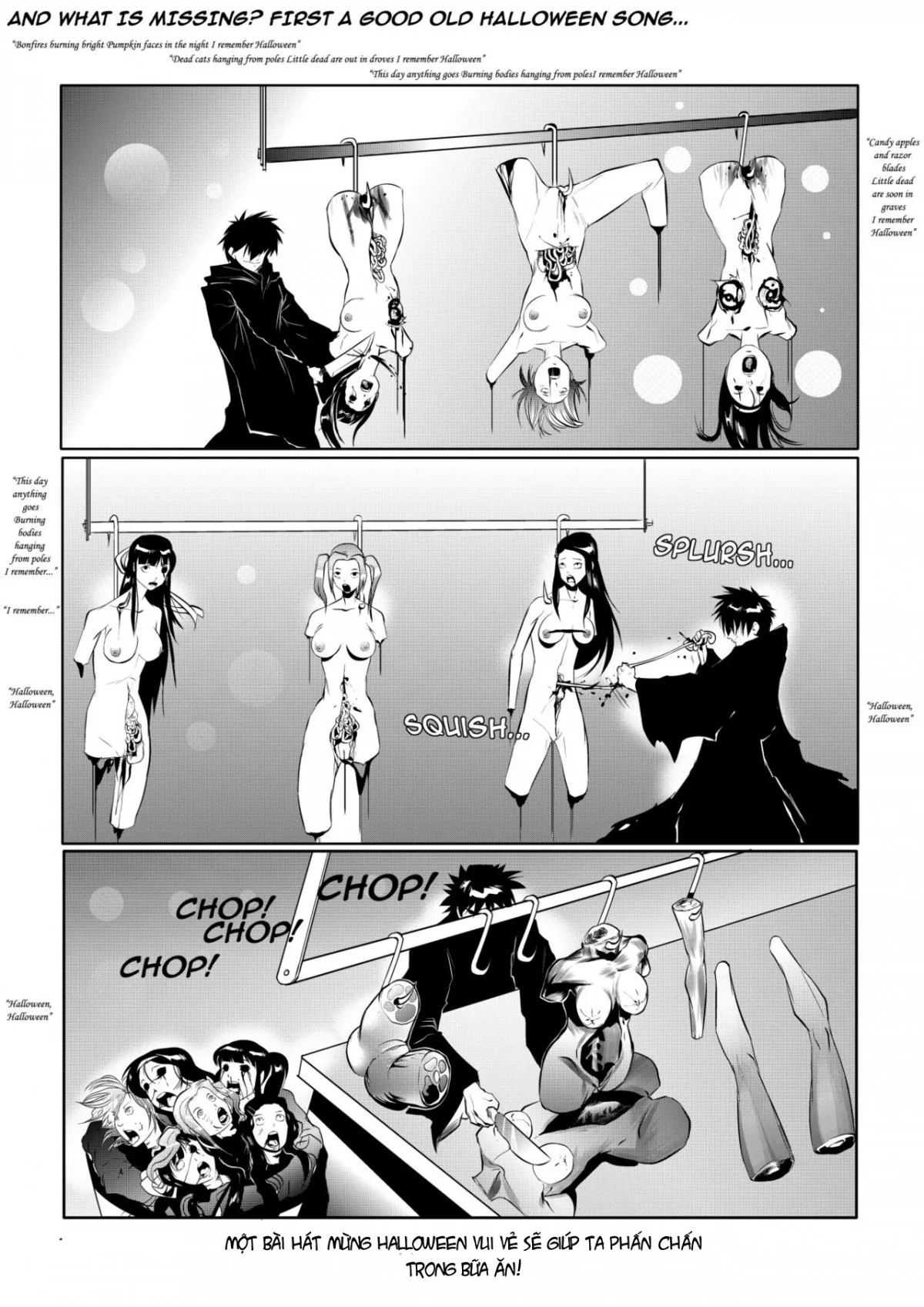 HentaiVN.net - Ảnh 23 - Tuyển Tập Truyện Kinh Dị Ở Dinh Thự Cổ [Tales of the Old Mansion: Midnight Party] - Chap 1: Tiệc Halloween