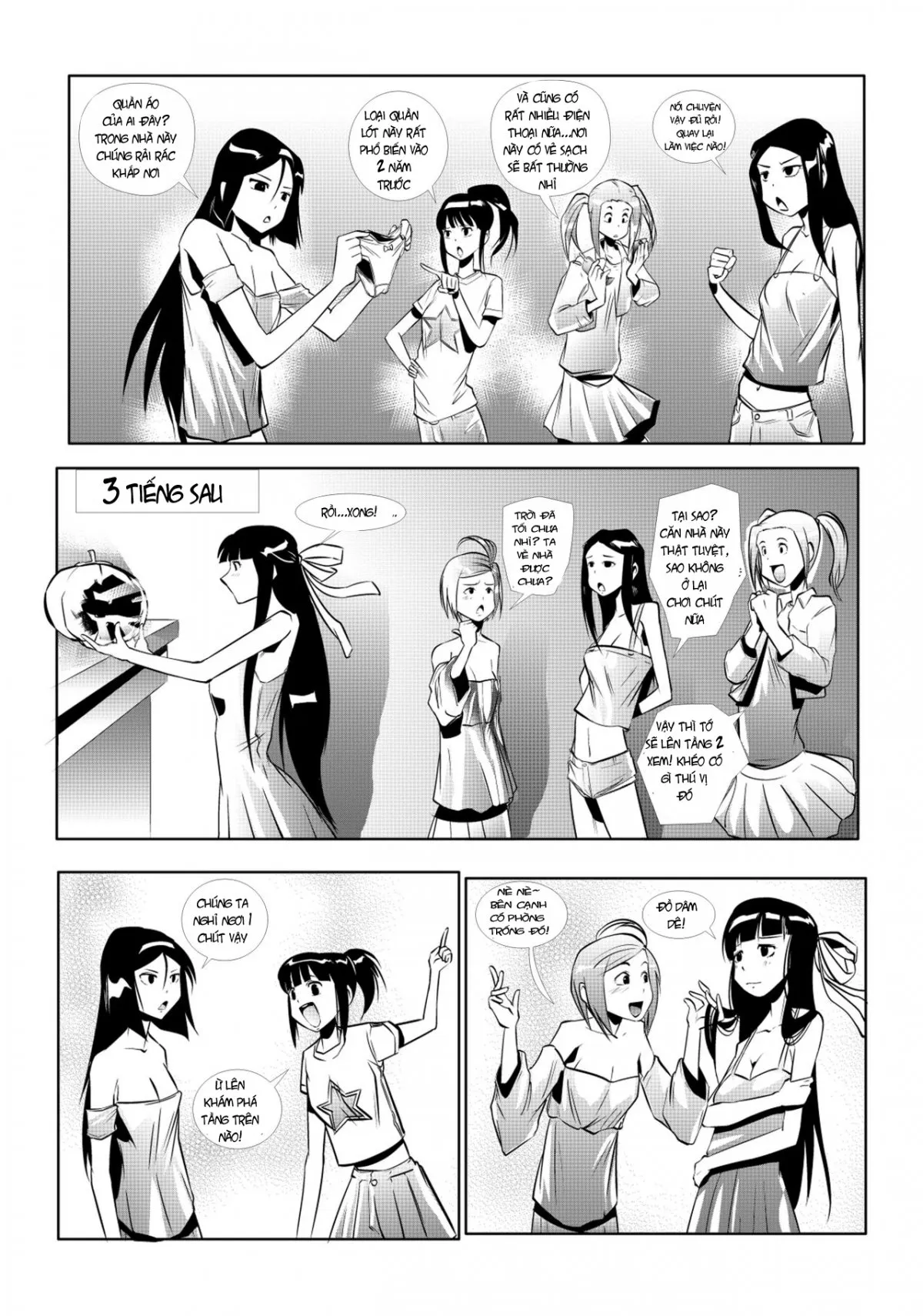 HentaiVN.net - Ảnh 6 - Tuyển Tập Truyện Kinh Dị Ở Dinh Thự Cổ [Tales of the Old Mansion: Midnight Party] - Chap 1: Tiệc Halloween