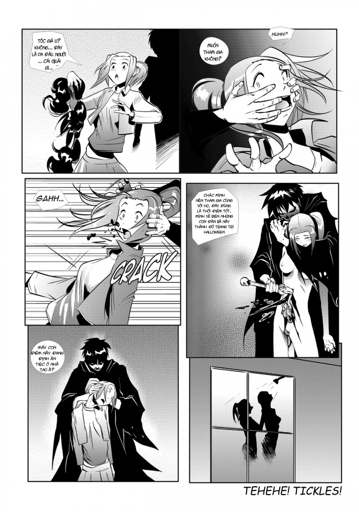 HentaiVN.net - Ảnh 7 - Tuyển Tập Truyện Kinh Dị Ở Dinh Thự Cổ [Tales of the Old Mansion: Midnight Party] - Chap 1: Tiệc Halloween