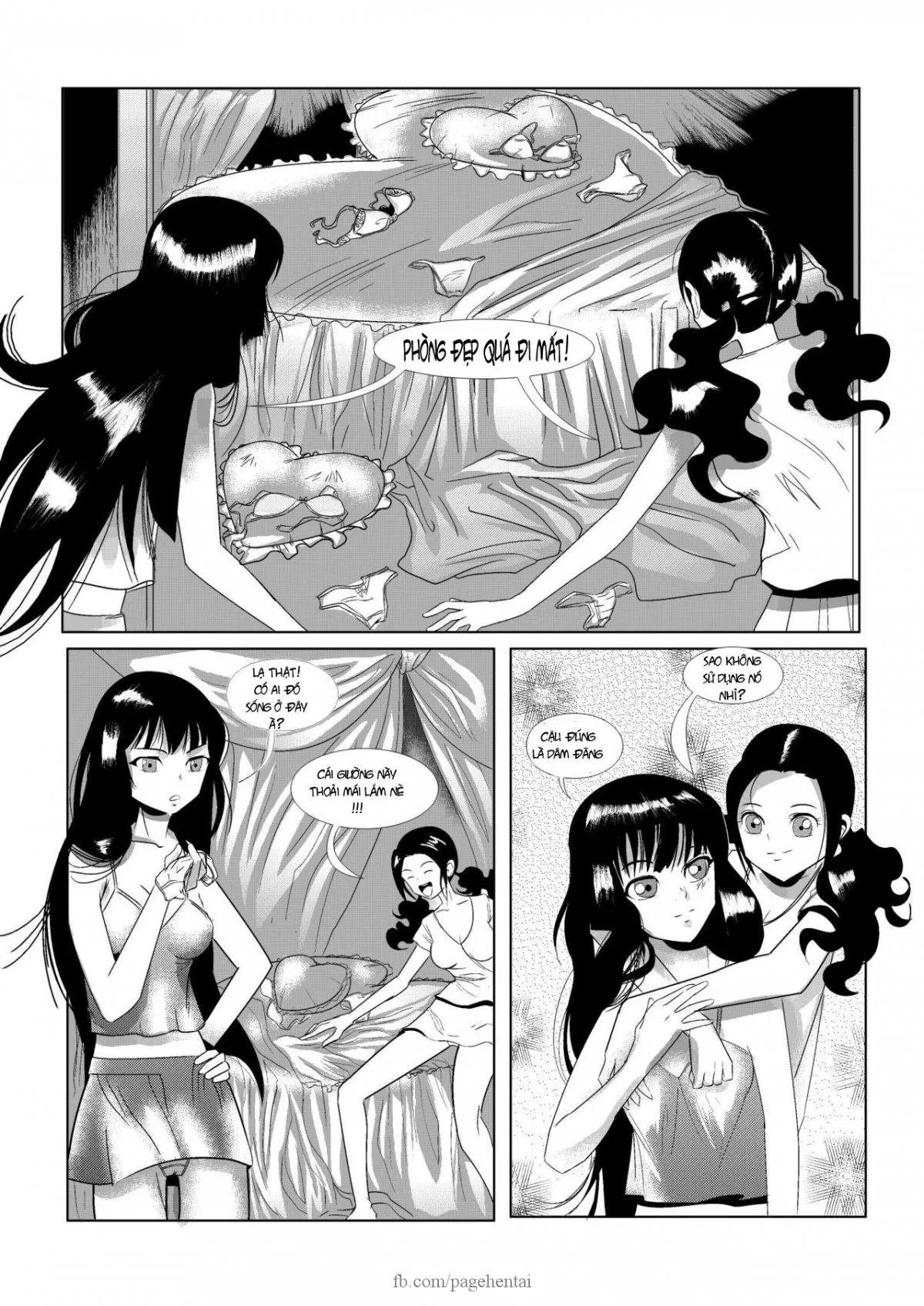 HentaiVN.net - Ảnh 9 - Tuyển Tập Truyện Kinh Dị Ở Dinh Thự Cổ [Tales of the Old Mansion: Midnight Party] - Chap 2: Cuộc thi gan