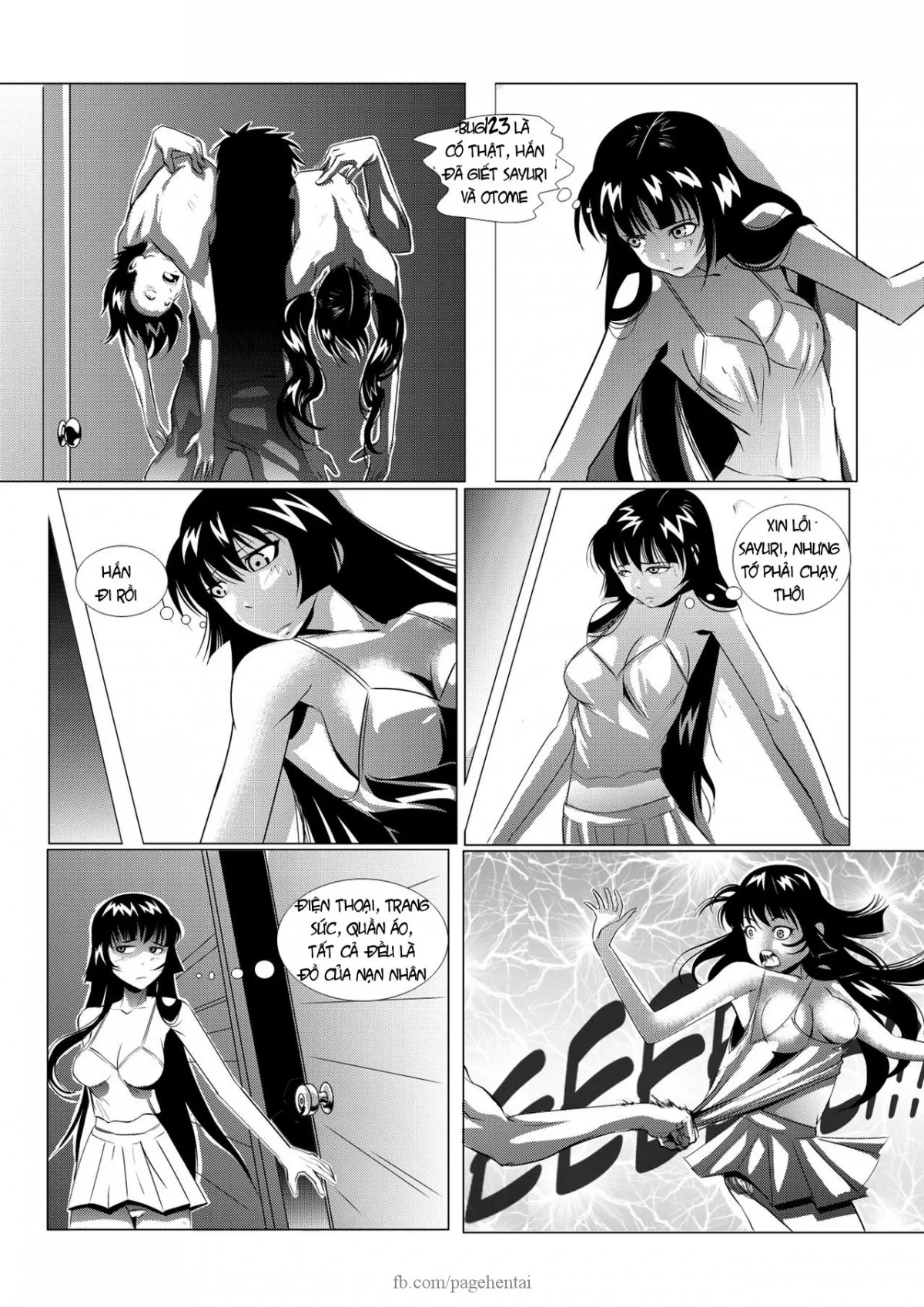 HentaiVN.net - Ảnh 17 - Tuyển Tập Truyện Kinh Dị Ở Dinh Thự Cổ [Tales of the Old Mansion: Midnight Party] - Chap 2: Cuộc thi gan