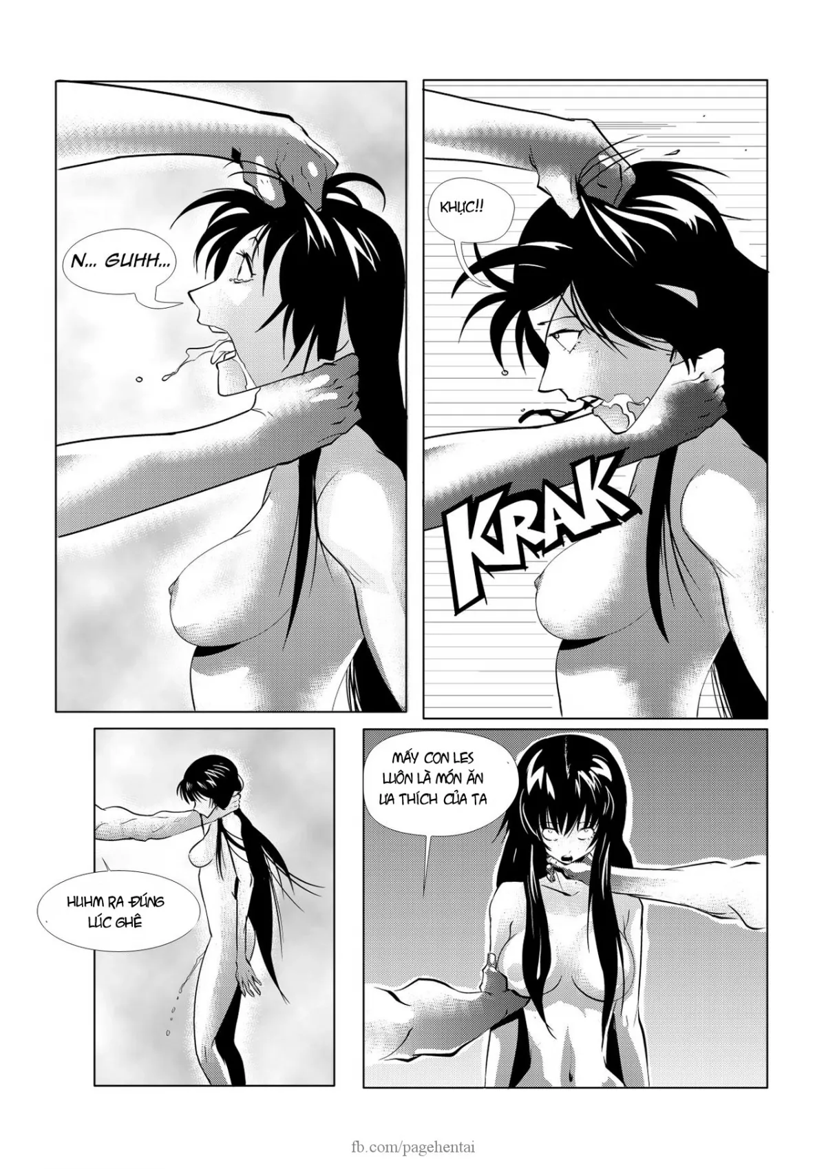 HentaiVN.net - Ảnh 22 - Tuyển Tập Truyện Kinh Dị Ở Dinh Thự Cổ [Tales of the Old Mansion: Midnight Party] - Chap 2: Cuộc thi gan