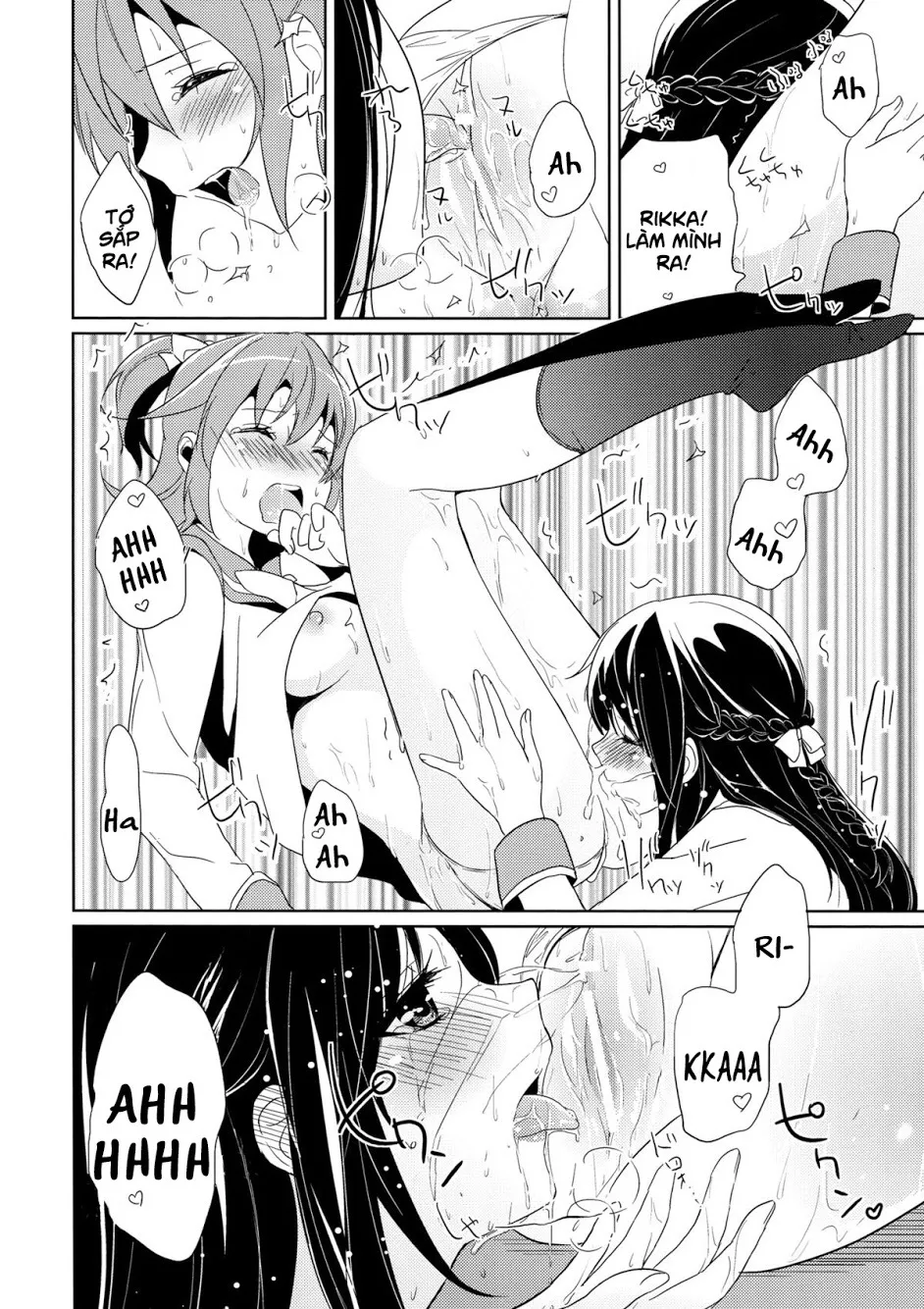 HentaiVN.net - Ảnh 7 - Yuri-Cure!! [Sweet Pea & Cocoa Break, MuraMura Pocky, Waterfall, Sinosino] - Chap 2