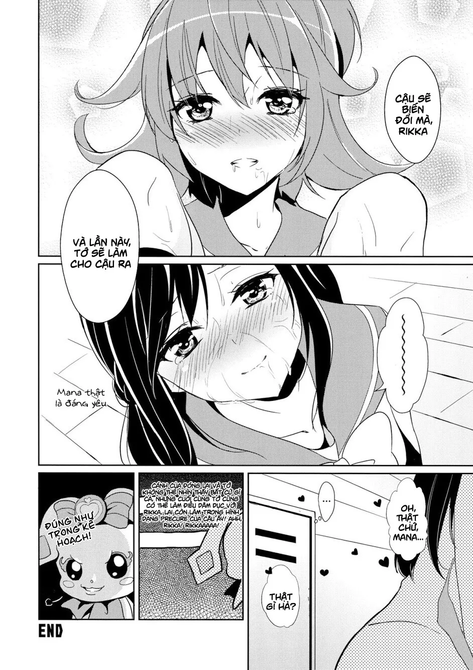 HentaiVN.net - Ảnh 8 - Yuri-Cure!! [Sweet Pea & Cocoa Break, MuraMura Pocky, Waterfall, Sinosino] - Chap 2