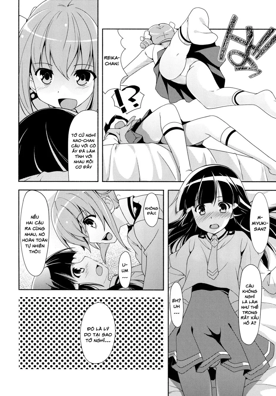 HentaiVN.net - Ảnh 3 - Yuri-Cure!! [Sweet Pea & Cocoa Break, MuraMura Pocky, Waterfall, Sinosino] - Chap 3