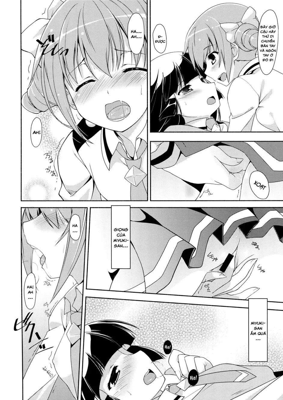 HentaiVN.net - Ảnh 5 - Yuri-Cure!! [Sweet Pea & Cocoa Break, MuraMura Pocky, Waterfall, Sinosino] - Chap 3