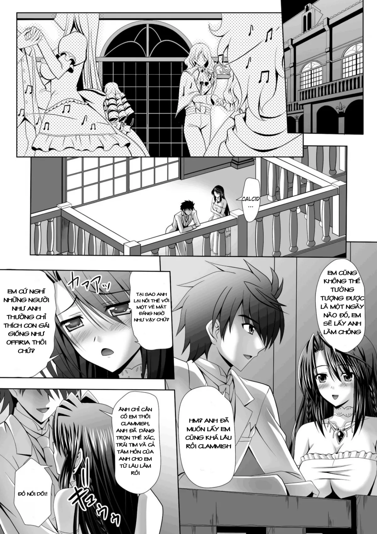HentaiVN.net - Ảnh 14 - Hạnh phúc với dàn Harem [Harem Wedding The Sweet Honeymoon; ハーレムウェディング; The Sweet Honeymoon] - Chapter 1
