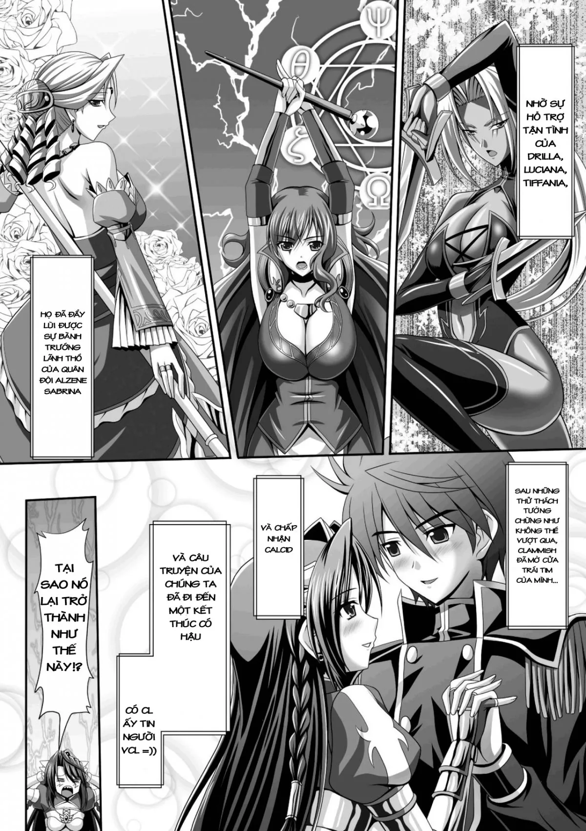 HentaiVN.net - Ảnh 7 - Hạnh phúc với dàn Harem [Harem Wedding The Sweet Honeymoon; ハーレムウェディング; The Sweet Honeymoon] - Chapter 1