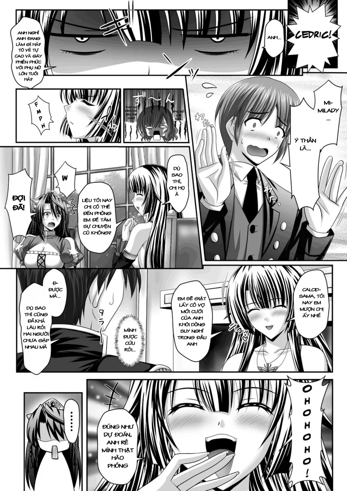 HentaiVN.net - Ảnh 10 - Hạnh phúc với dàn Harem [Harem Wedding The Sweet Honeymoon; ハーレムウェディング; The Sweet Honeymoon] - Chapter 4