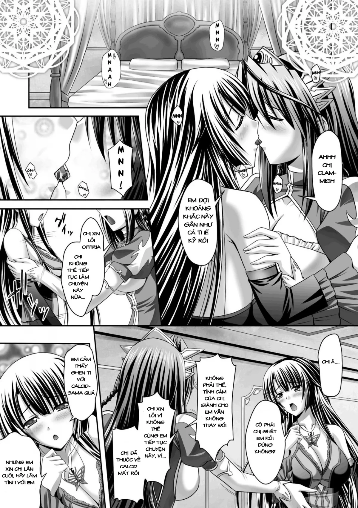 HentaiVN.net - Ảnh 11 - Hạnh phúc với dàn Harem [Harem Wedding The Sweet Honeymoon; ハーレムウェディング; The Sweet Honeymoon] - Chapter 4