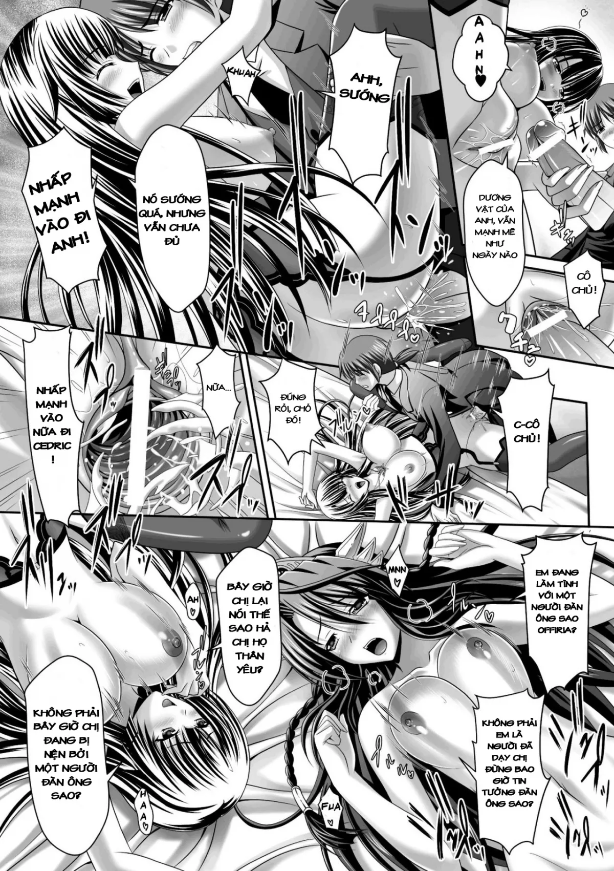 HentaiVN.net - Ảnh 20 - Hạnh phúc với dàn Harem [Harem Wedding The Sweet Honeymoon; ハーレムウェディング; The Sweet Honeymoon] - Chapter 4