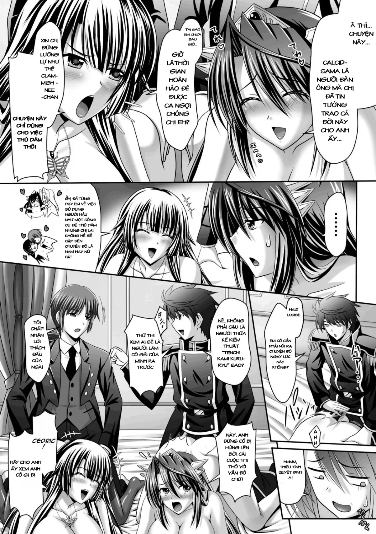 HentaiVN.net - Ảnh 21 - Hạnh phúc với dàn Harem [Harem Wedding The Sweet Honeymoon; ハーレムウェディング; The Sweet Honeymoon] - Chapter 4