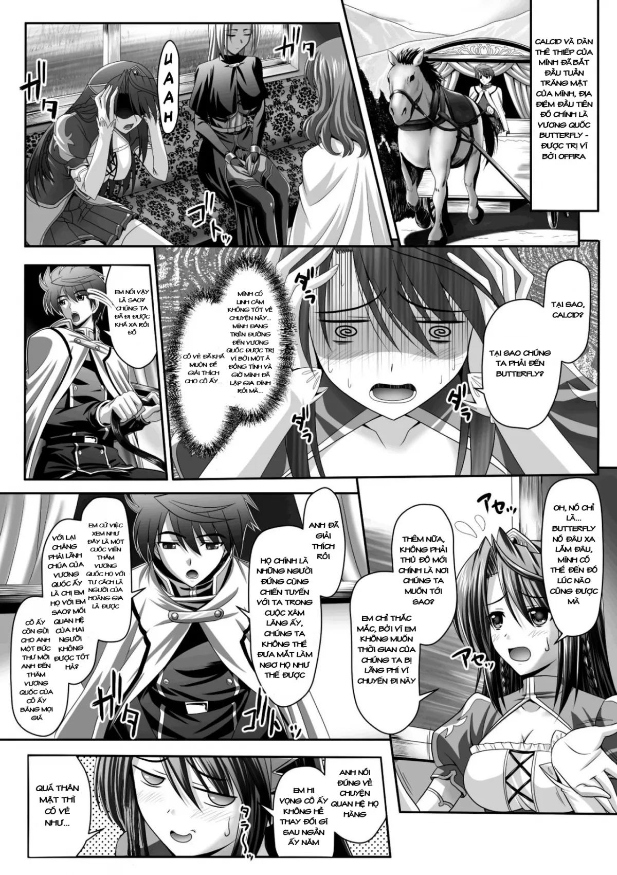 HentaiVN.net - Ảnh 3 - Hạnh phúc với dàn Harem [Harem Wedding The Sweet Honeymoon; ハーレムウェディング; The Sweet Honeymoon] - Chapter 4