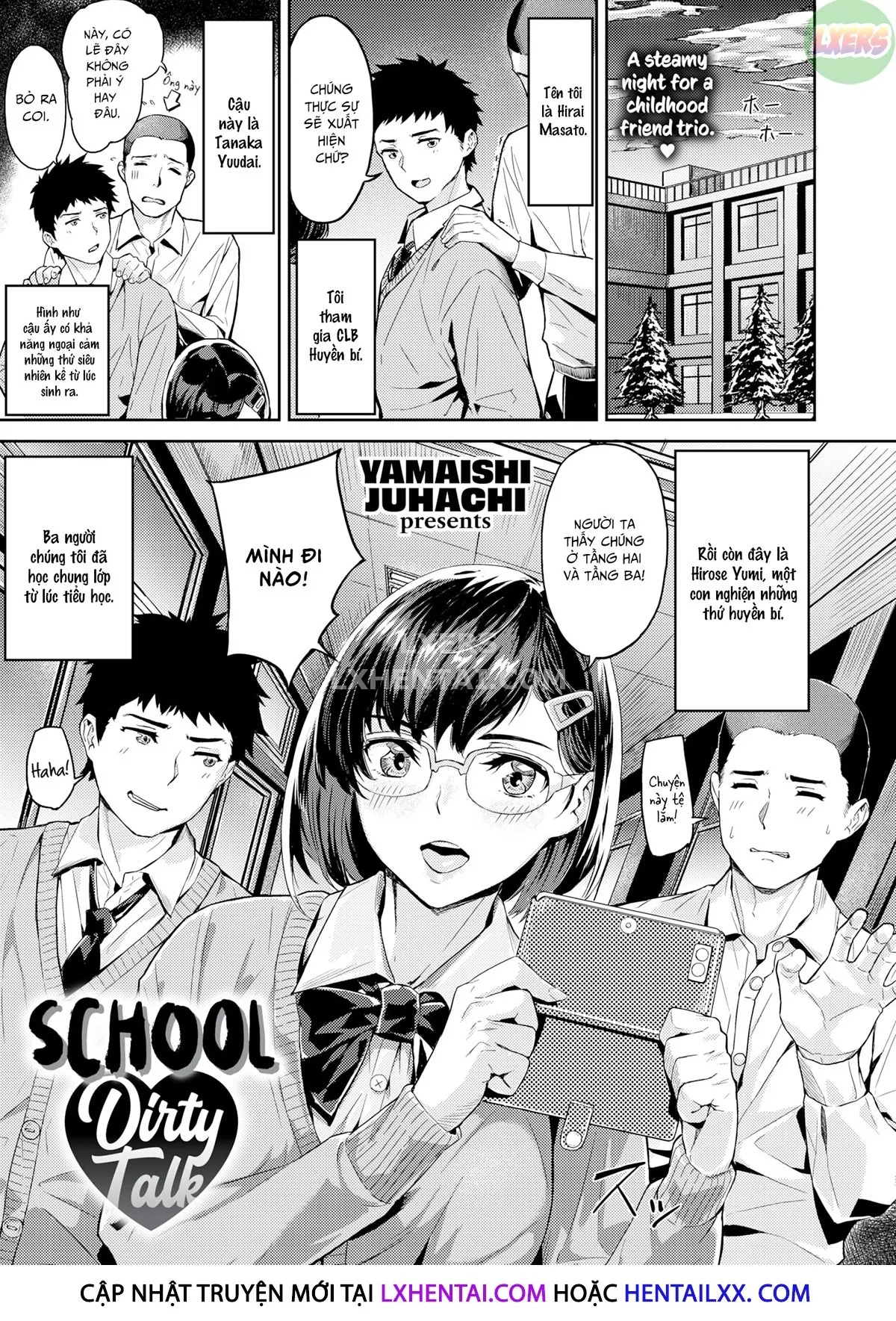HentaiVN.net - Ảnh 4 - Nói chuyện tục tĩu ở trường học - Oneshot