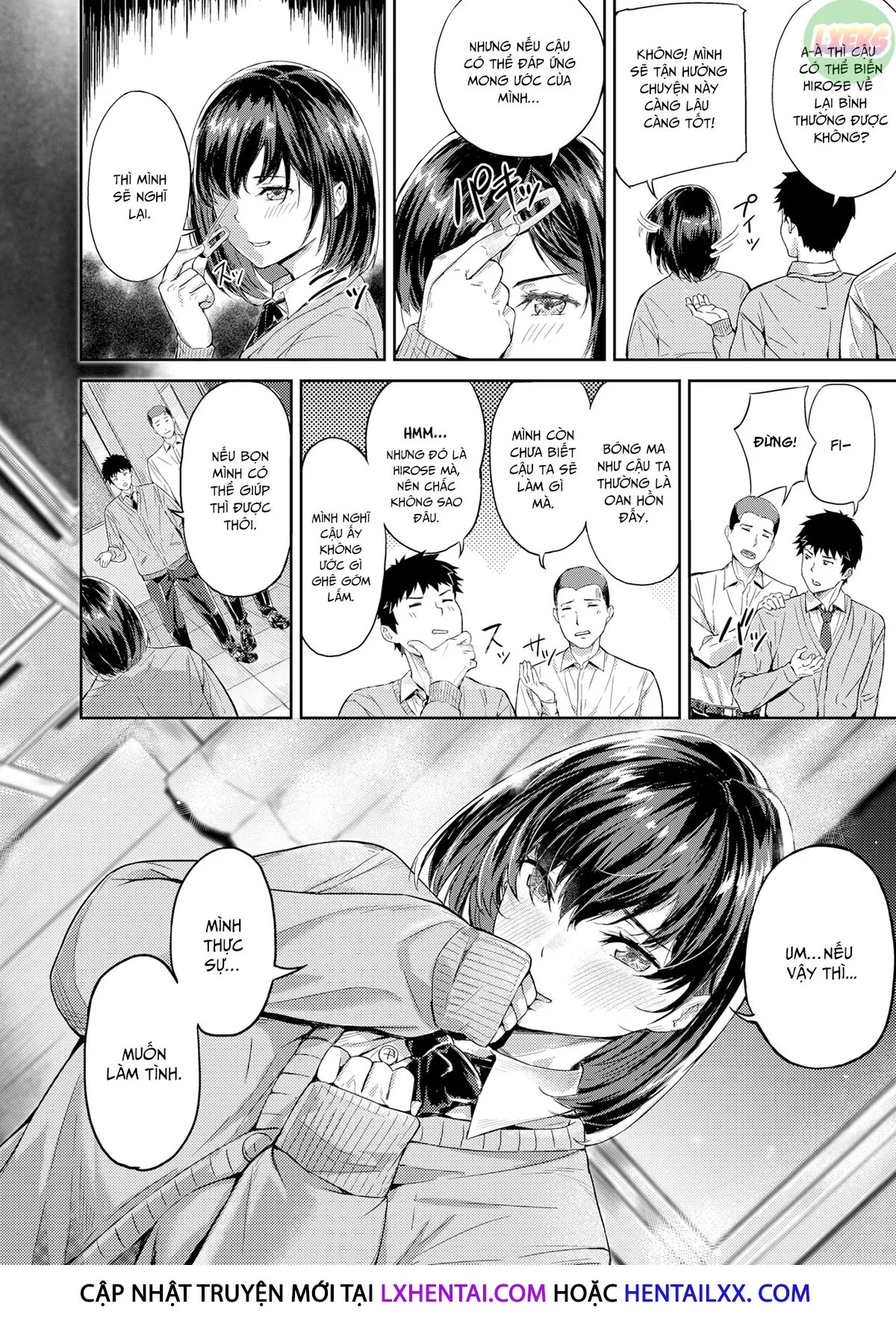 HentaiVN.net - Ảnh 9 - Nói chuyện tục tĩu ở trường học - Oneshot