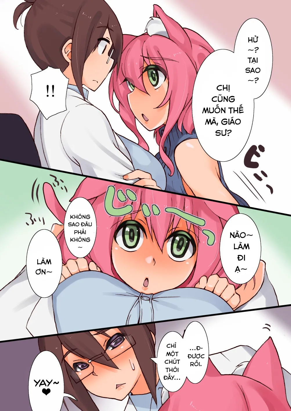 HentaiVN.net - Ảnh 7 - Tôi đã tạo ra một bé mèo futa. [Kemomimi Futa O Tsukutta Yo; I Made A Futa With Cat Ears] - Oneshot