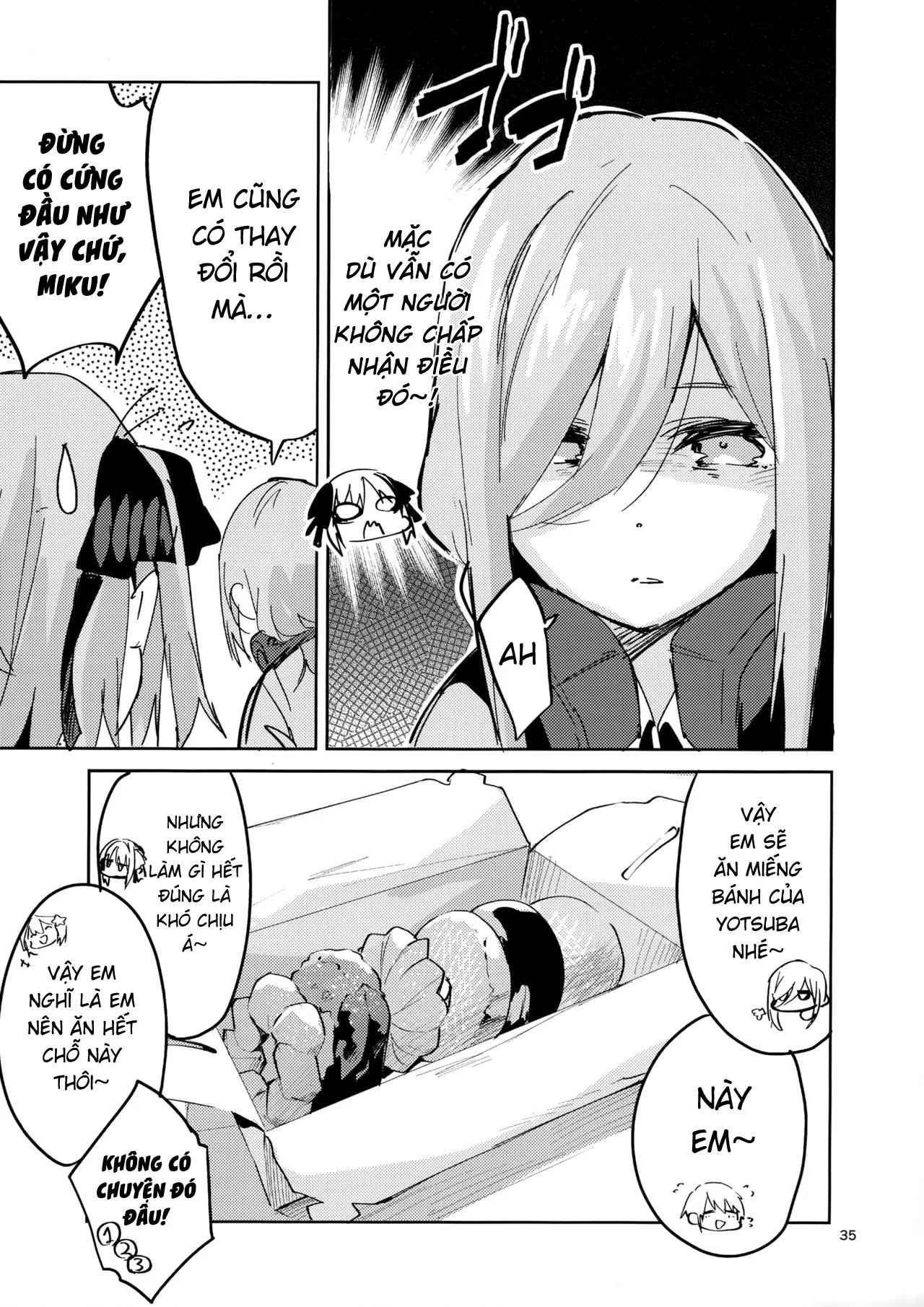 HentaiVN.net - Ảnh 34 - Yotsuba no Baai [四葉の場合] - Oneshot