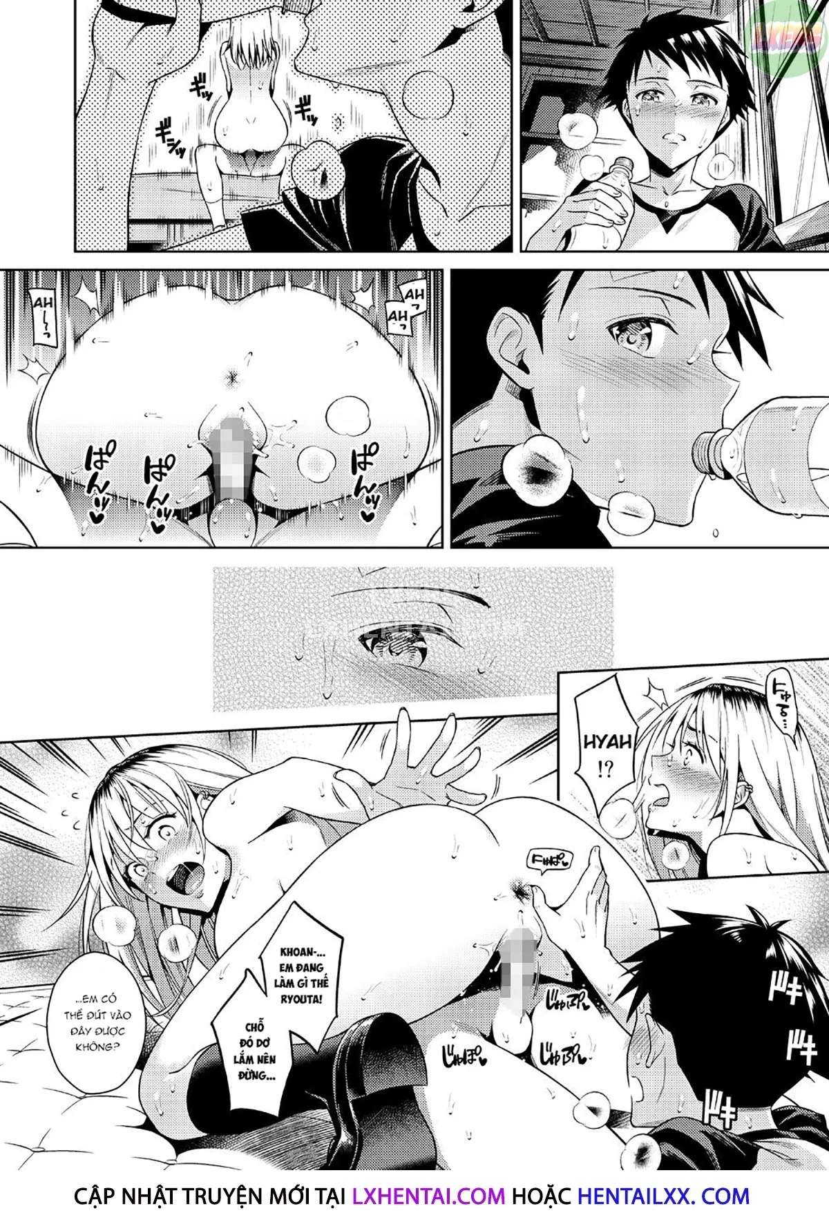 HentaiVN.net - Ảnh 33 - Bokura No Himitsu Kichi [One Girl And Two Boys In Their Secret Base] - Oneshot