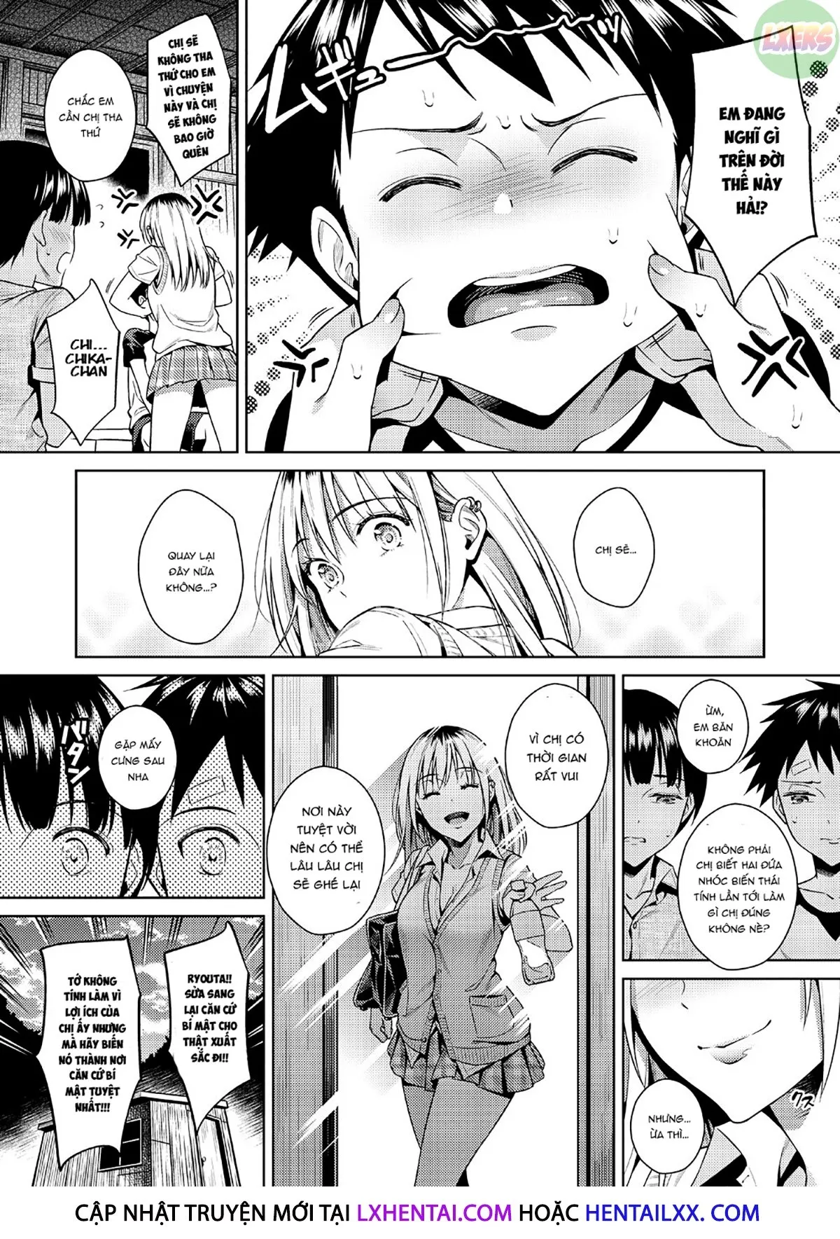 HentaiVN.net - Ảnh 39 - Bokura No Himitsu Kichi [One Girl And Two Boys In Their Secret Base] - Oneshot