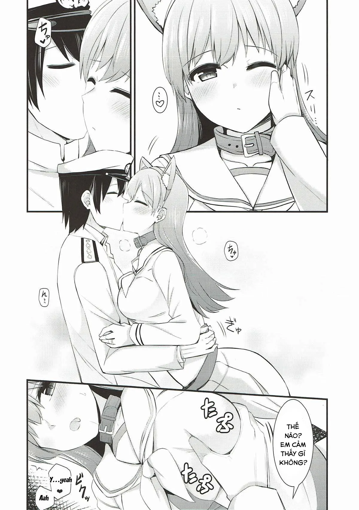 HentaiVN.net - Ảnh 12 - Ooi! Đeo tai mèo lên đi! (Kantai Collection -KanColle-) [Ooi! Nekomimi o Tsukeyou!; Ooi! Put On These Cat Ears!] - Oneshot