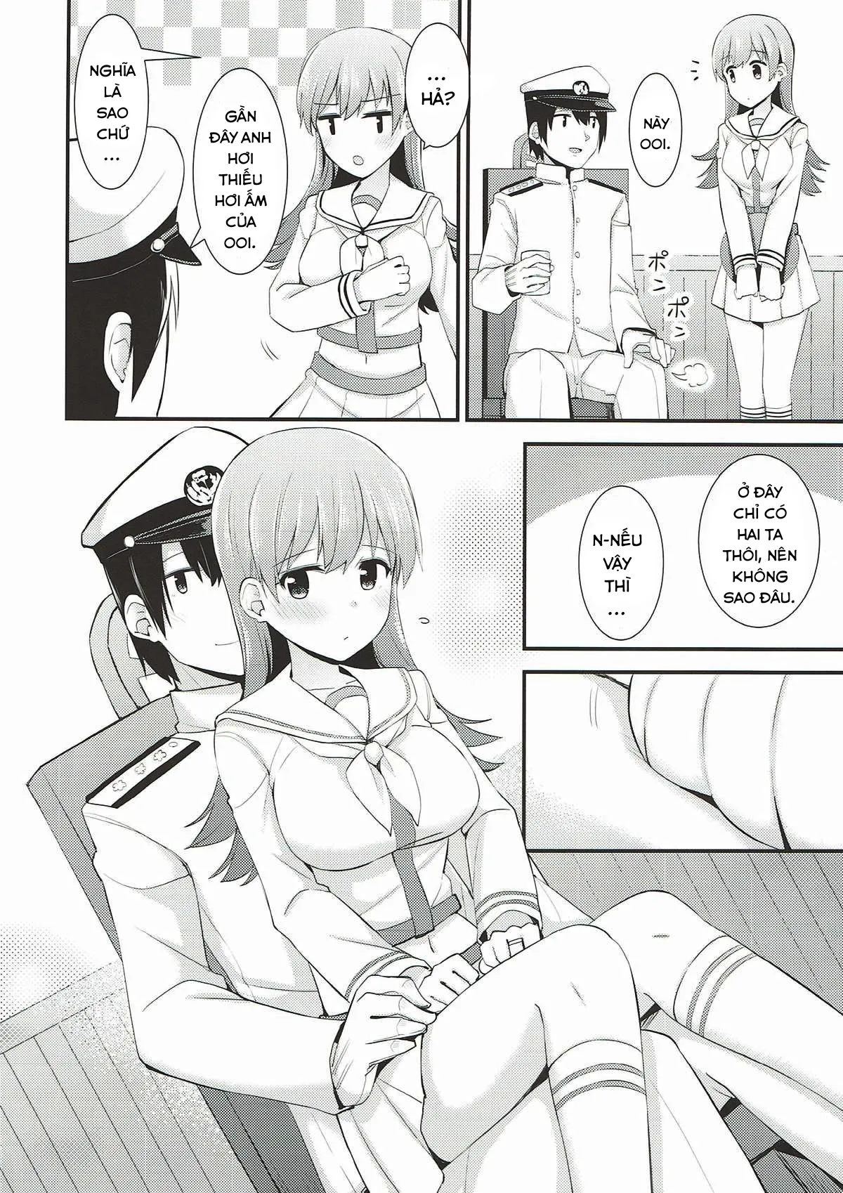 HentaiVN.net - Ảnh 4 - Ooi! Đeo tai mèo lên đi! (Kantai Collection -KanColle-) [Ooi! Nekomimi o Tsukeyou!; Ooi! Put On These Cat Ears!] - Oneshot
