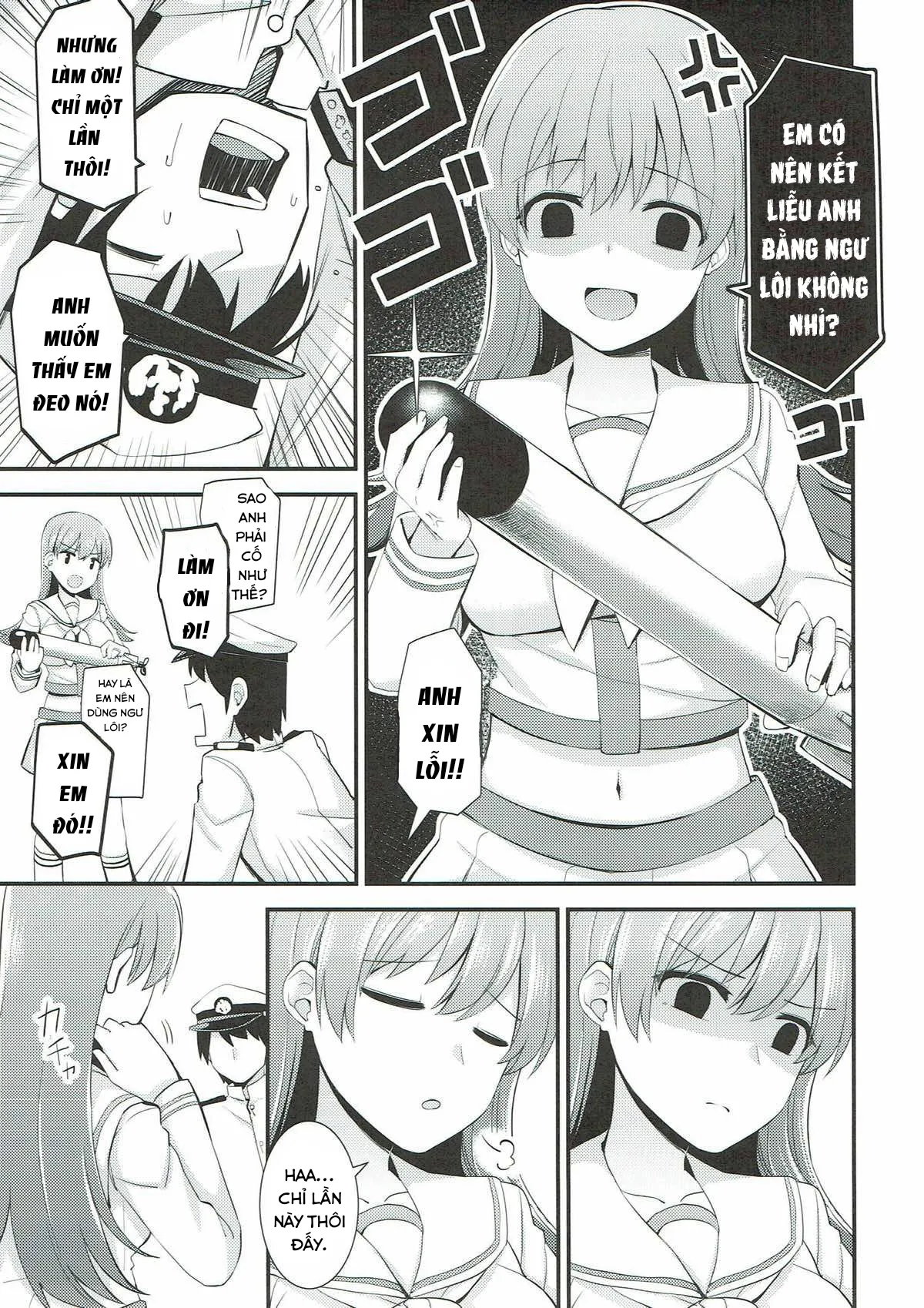 HentaiVN.net - Ảnh 7 - Ooi! Đeo tai mèo lên đi! (Kantai Collection -KanColle-) [Ooi! Nekomimi o Tsukeyou!; Ooi! Put On These Cat Ears!] - Oneshot
