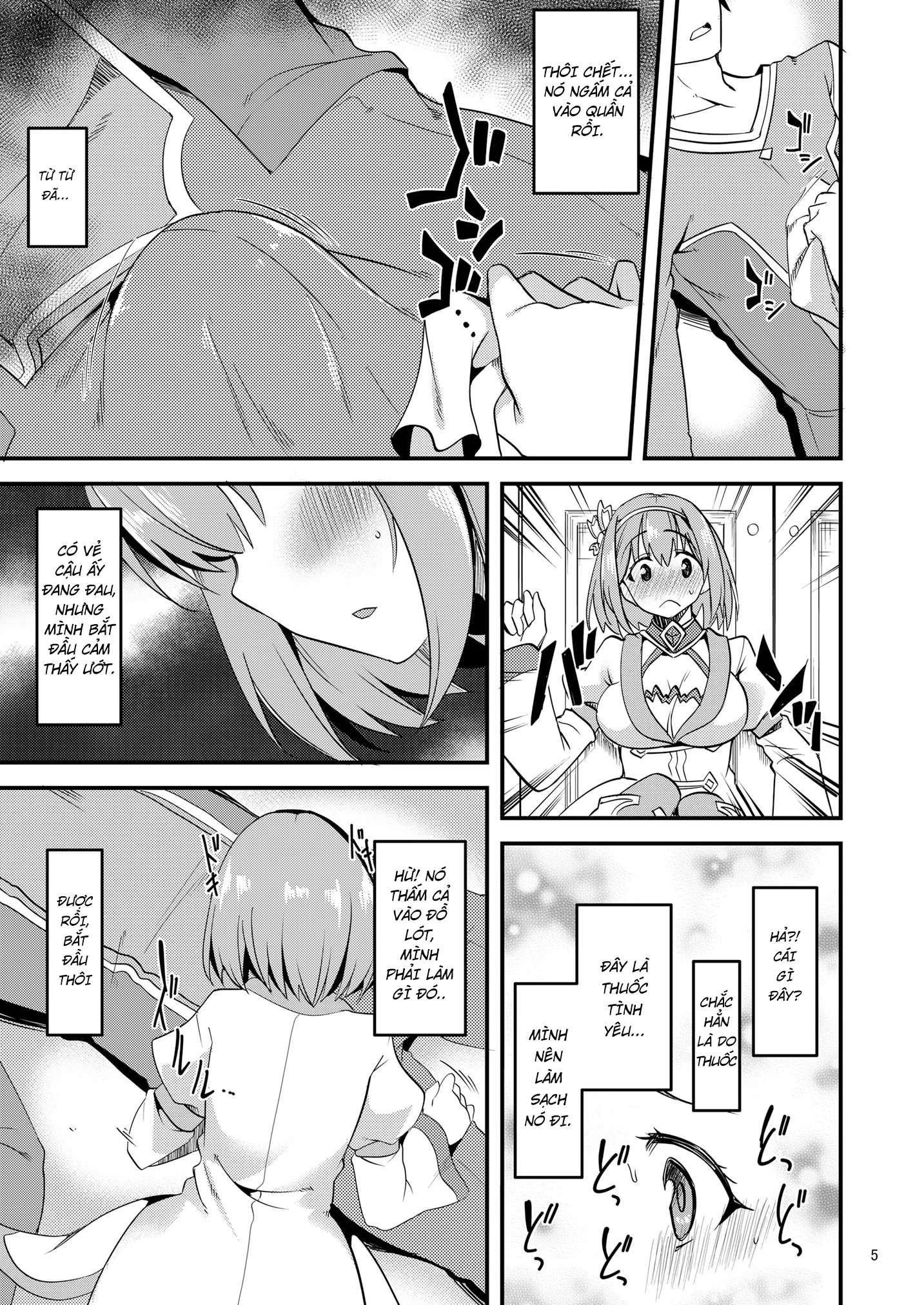 HentaiVN.net - Ảnh 4 - Ryuukakusan Nodoame [りゅうかくさんのどあめ (ピンク髪の女の子は…)] - Oneshot