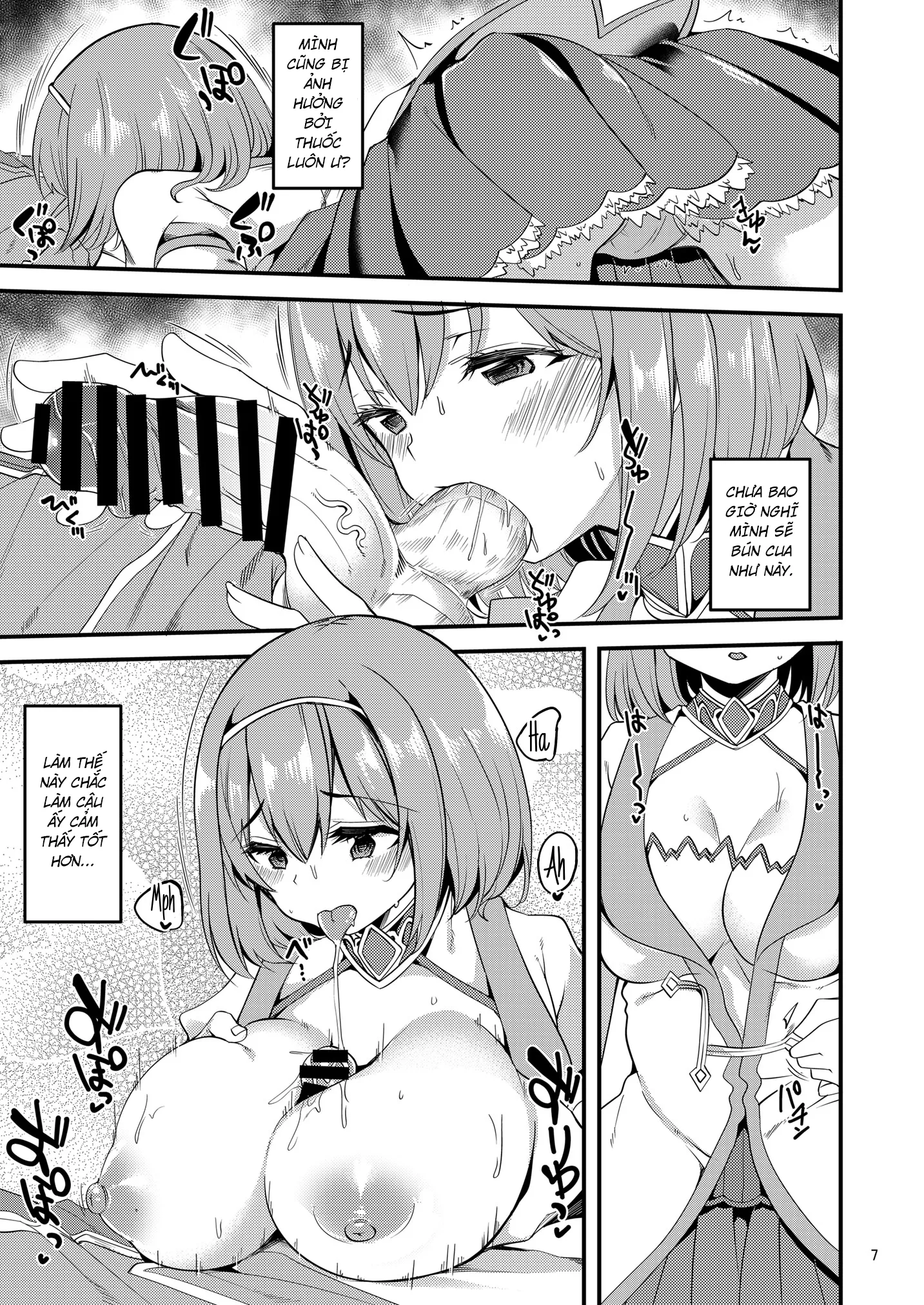 HentaiVN.net - Ảnh 6 - Ryuukakusan Nodoame [りゅうかくさんのどあめ (ピンク髪の女の子は…)] - Oneshot