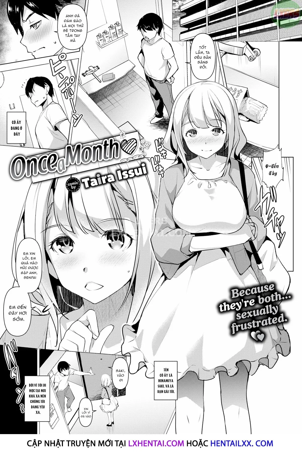 HentaiVN.net - Ảnh 5 - Mỗi tháng một lần - Oneshot