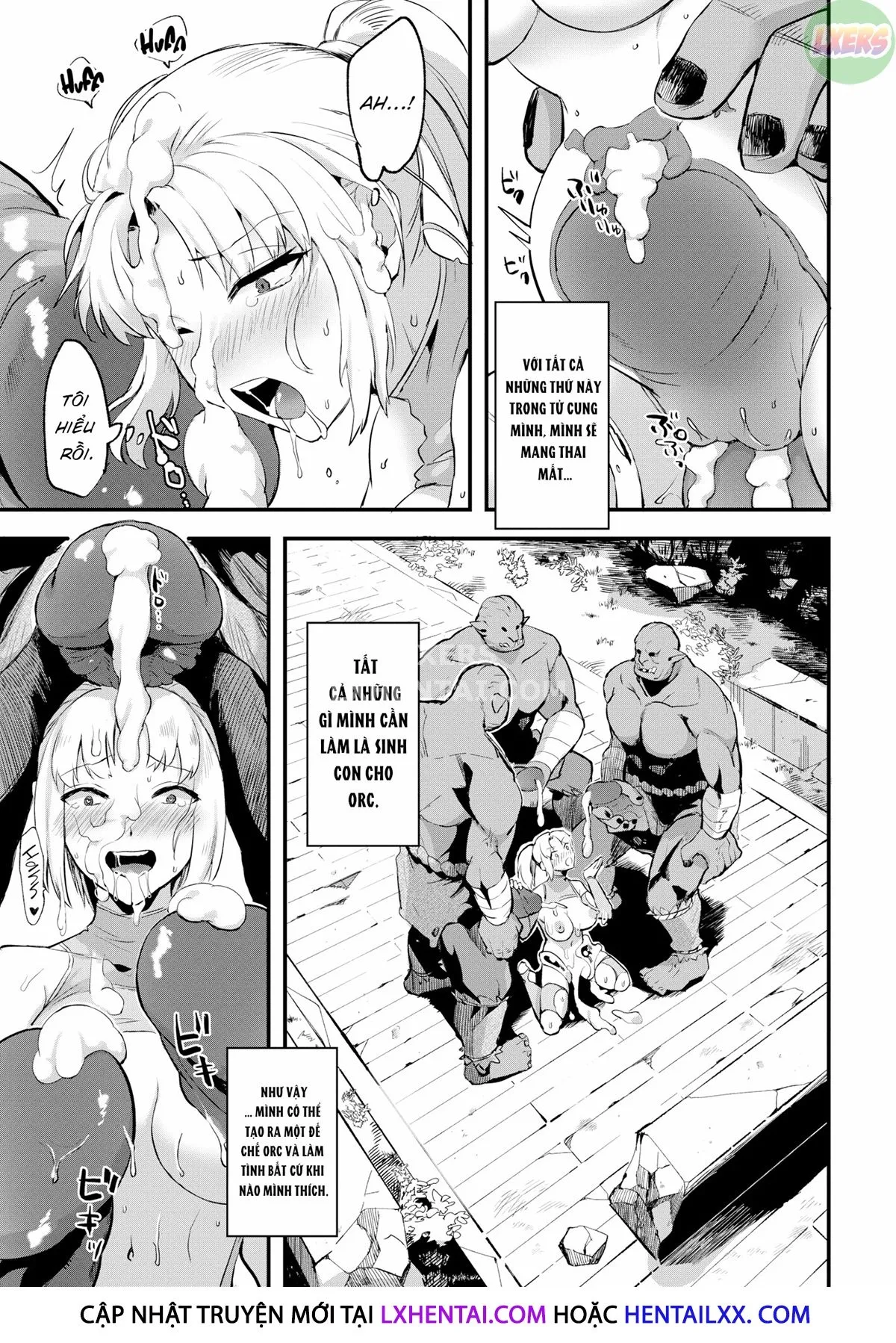 HentaiVN.net - Ảnh 23 - Sự thăng chức của nữ hiệp sỹ - Oneshot