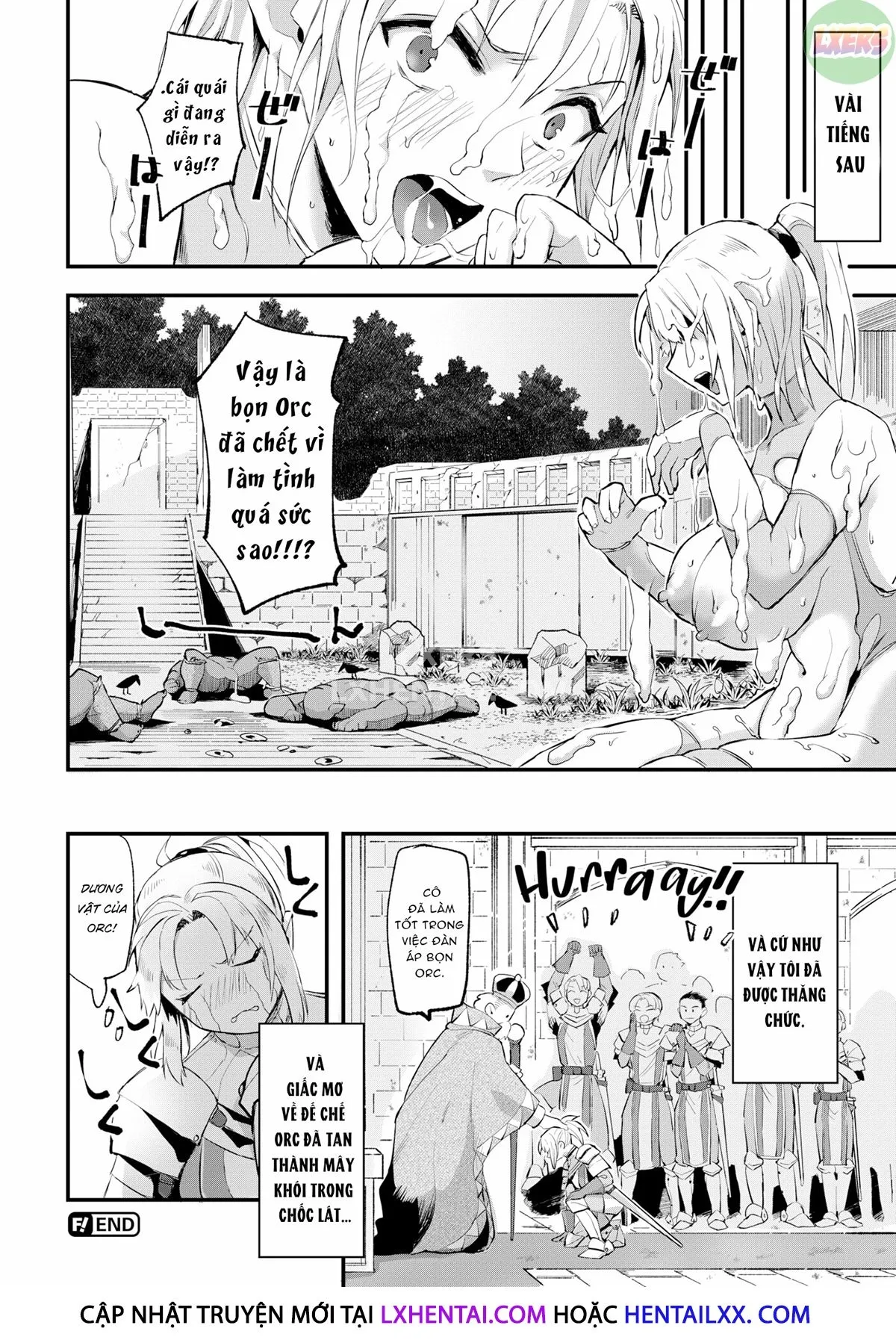 HentaiVN.net - Ảnh 24 - Sự thăng chức của nữ hiệp sỹ - Oneshot
