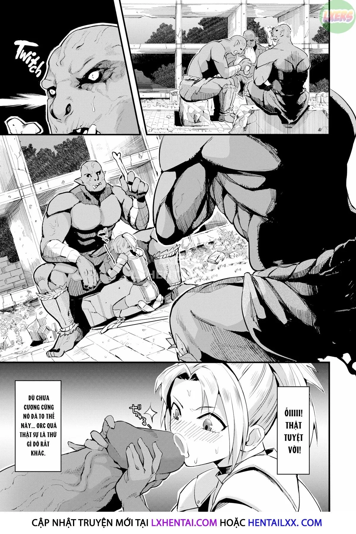 HentaiVN.net - Ảnh 7 - Sự thăng chức của nữ hiệp sỹ - Oneshot