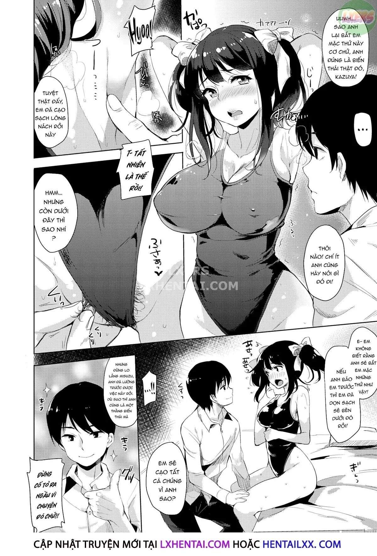 HentaiVN.net - Ảnh 10 - Buổi làm tình đáng nhớ với bạn gái mặc áo tắm - Oneshot
