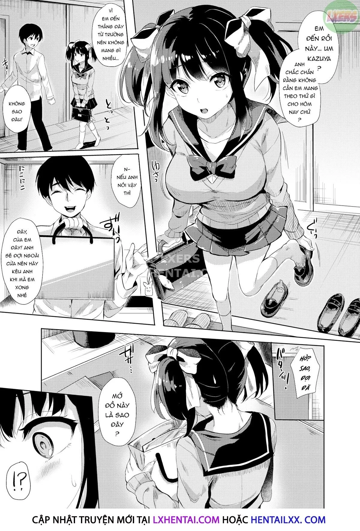 HentaiVN.net - Ảnh 7 - Buổi làm tình đáng nhớ với bạn gái mặc áo tắm - Oneshot