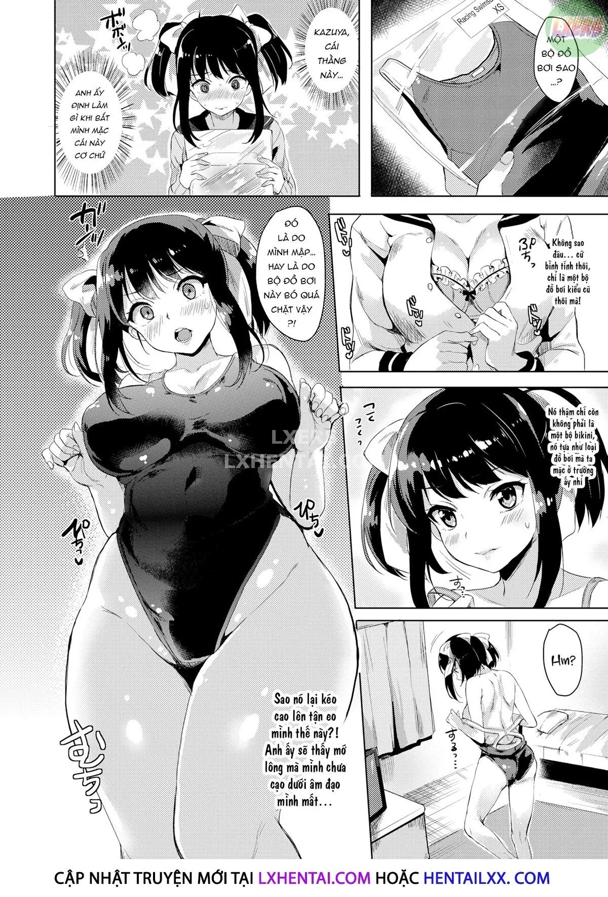 HentaiVN.net - Ảnh 8 - Buổi làm tình đáng nhớ với bạn gái mặc áo tắm - Oneshot
