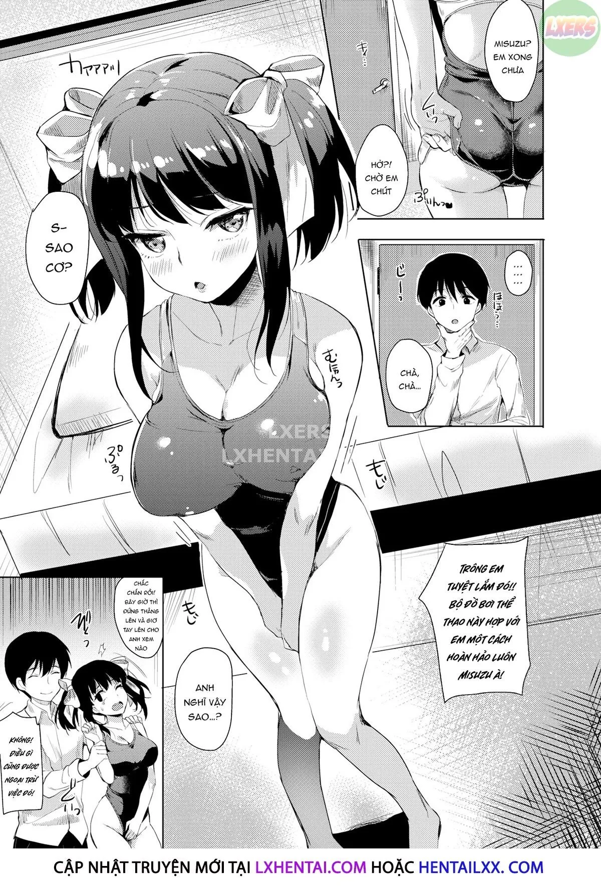 HentaiVN.net - Ảnh 9 - Buổi làm tình đáng nhớ với bạn gái mặc áo tắm - Oneshot