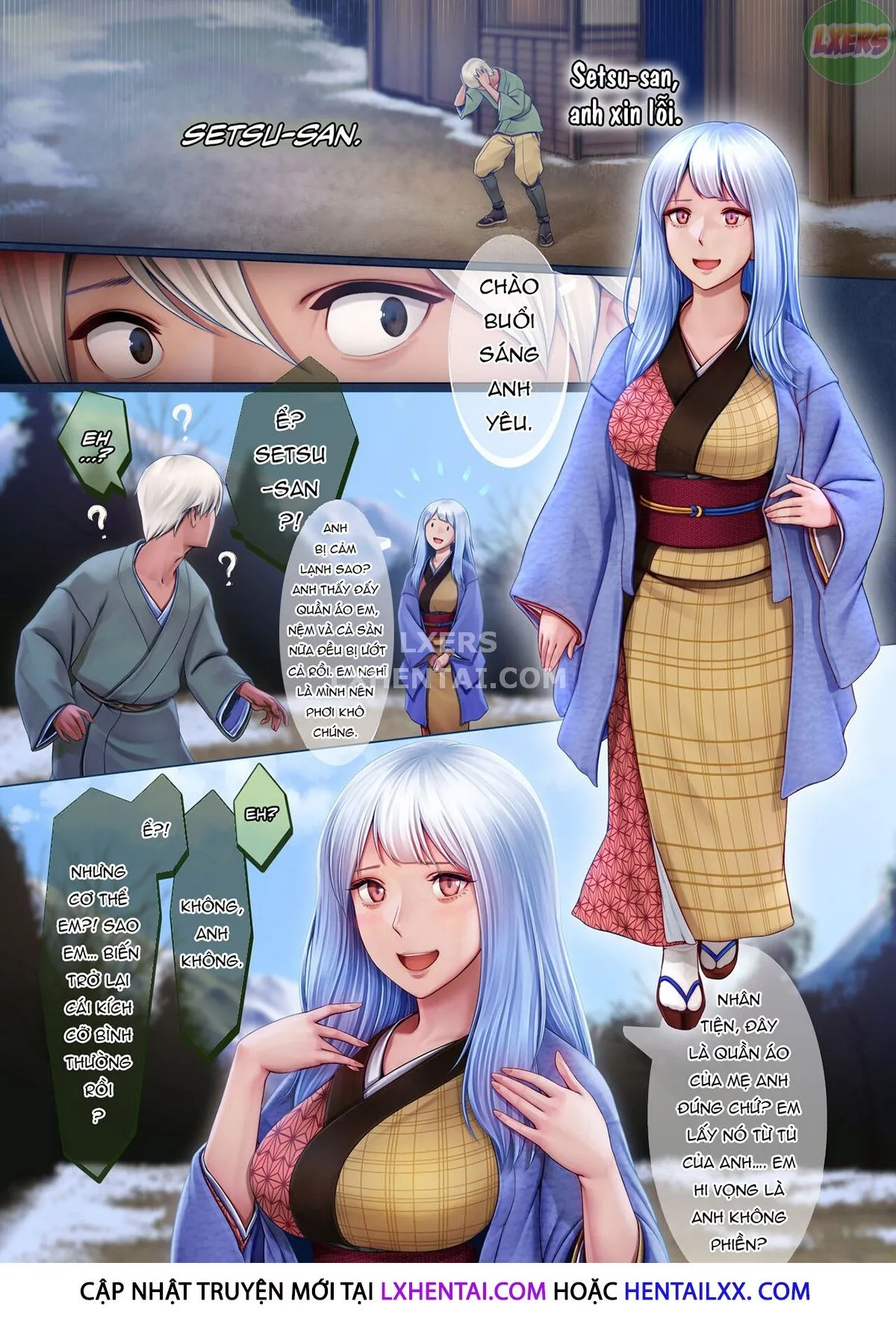 HentaiVN.net - Ảnh 40 - Setsu, The Yuki-Onna Of The Night ~Warm Her Up Lest She Freeze~ [Yotogi No Yukionna Setsu ~Atatamenai To, Koorimasu~] - Oneshot