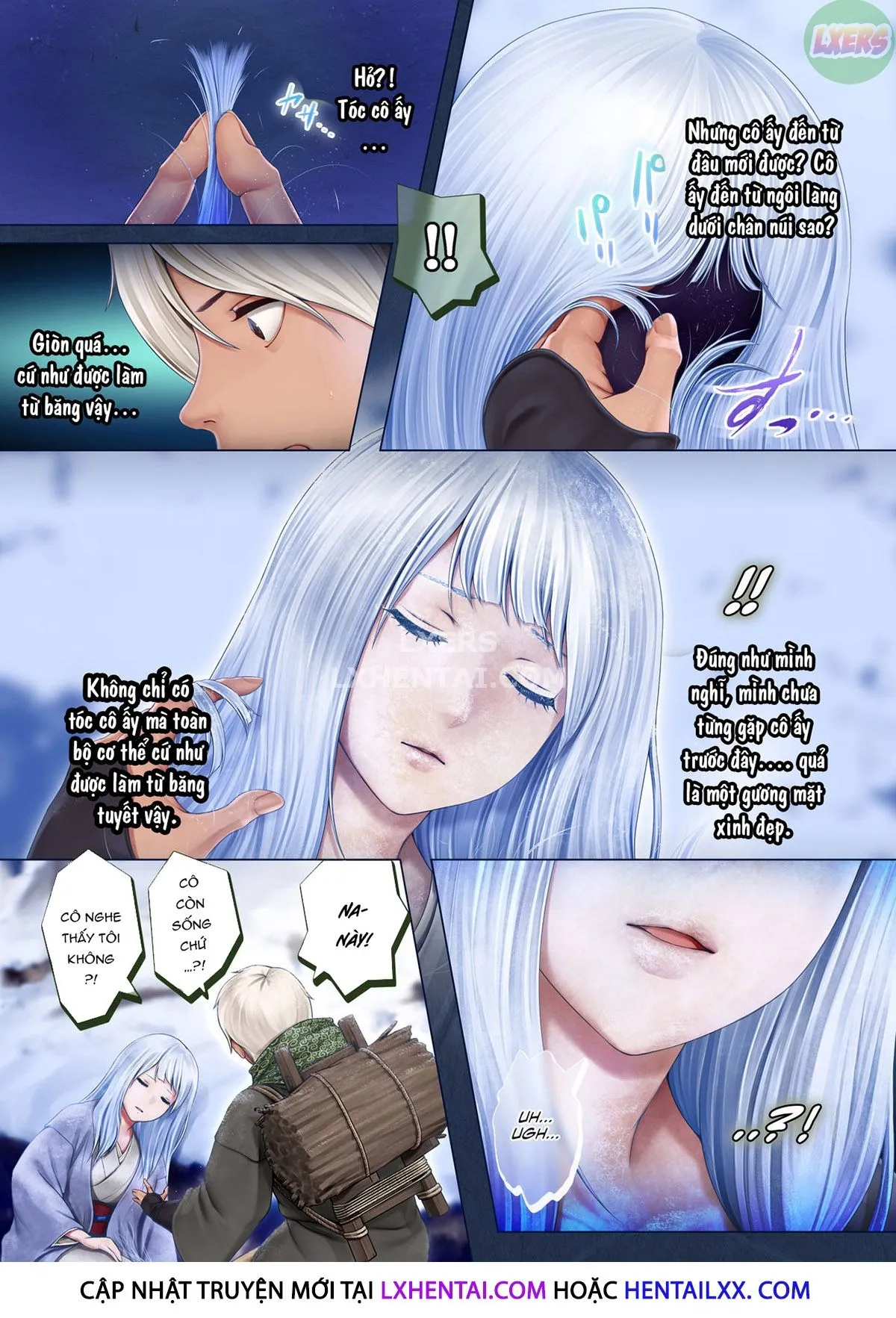 HentaiVN.net - Ảnh 8 - Setsu, The Yuki-Onna Of The Night ~Warm Her Up Lest She Freeze~ [Yotogi No Yukionna Setsu ~Atatamenai To, Koorimasu~] - Oneshot