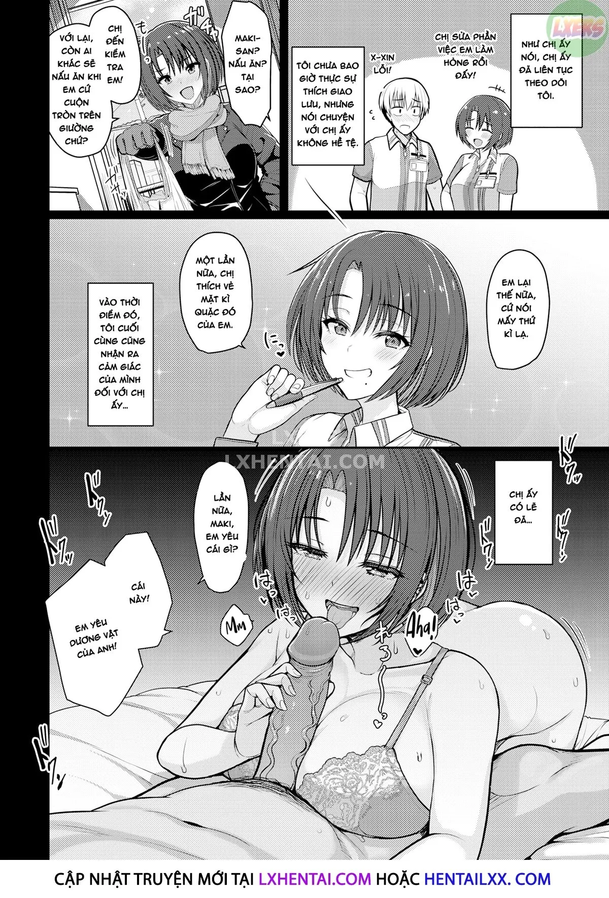 HentaiVN.net - Ảnh 10 - Chàng trai nhút nhát nói AYE trước - Oneshot