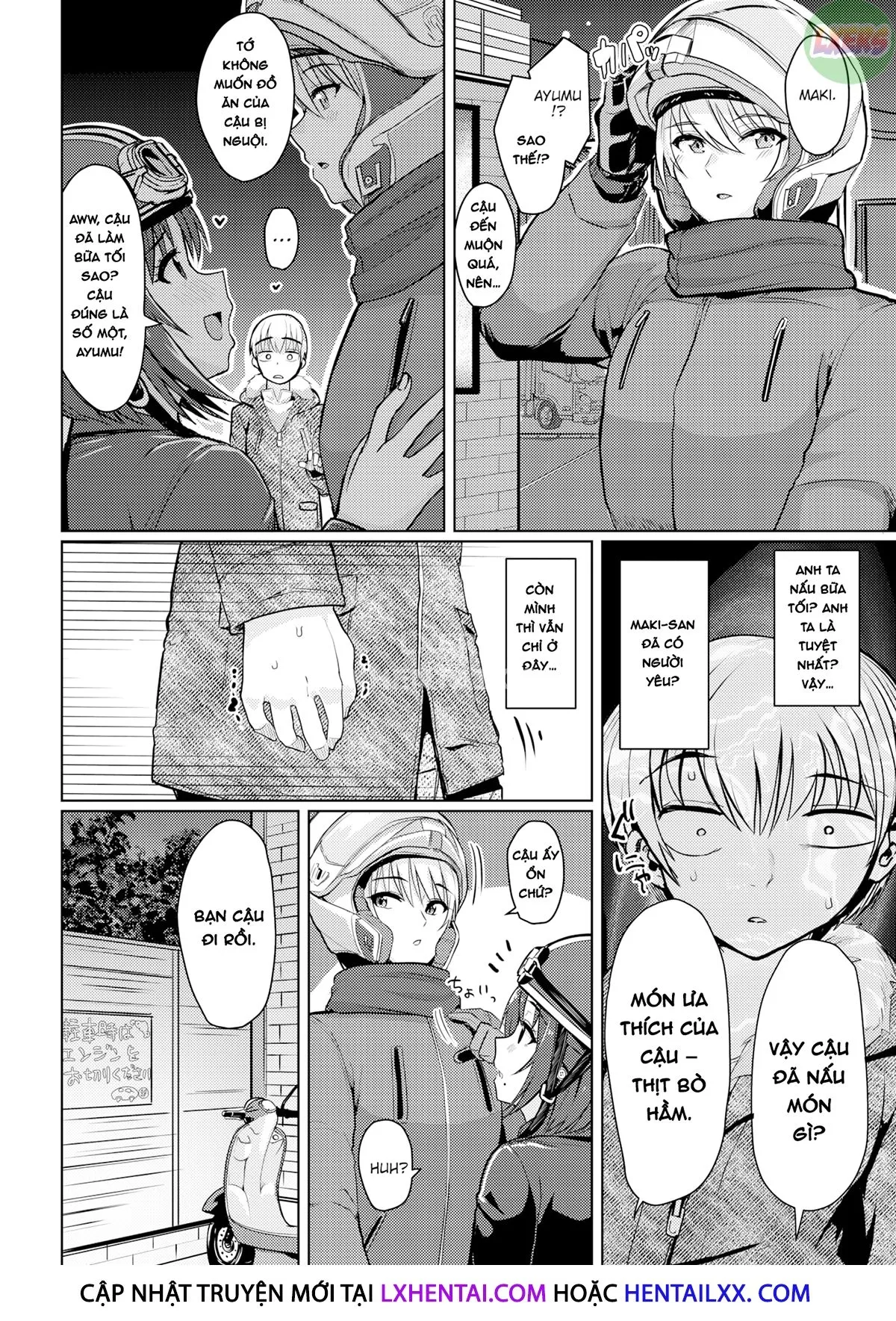HentaiVN.net - Ảnh 8 - Chàng trai nhút nhát nói AYE trước - Oneshot