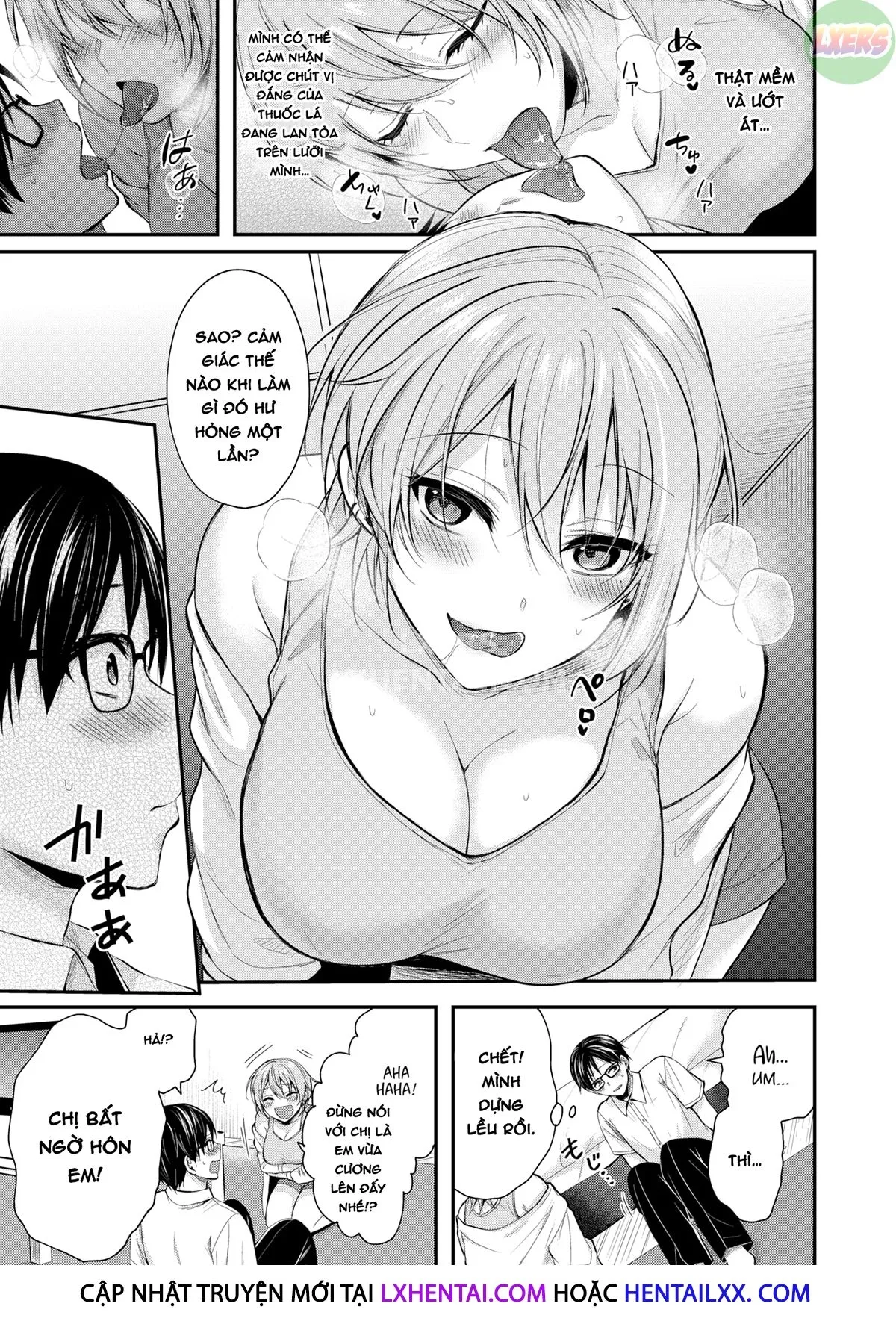 HentaiVN.net - Ảnh 11 - Chàng trai cần cù & Cô gái tầm phào - Oneshot