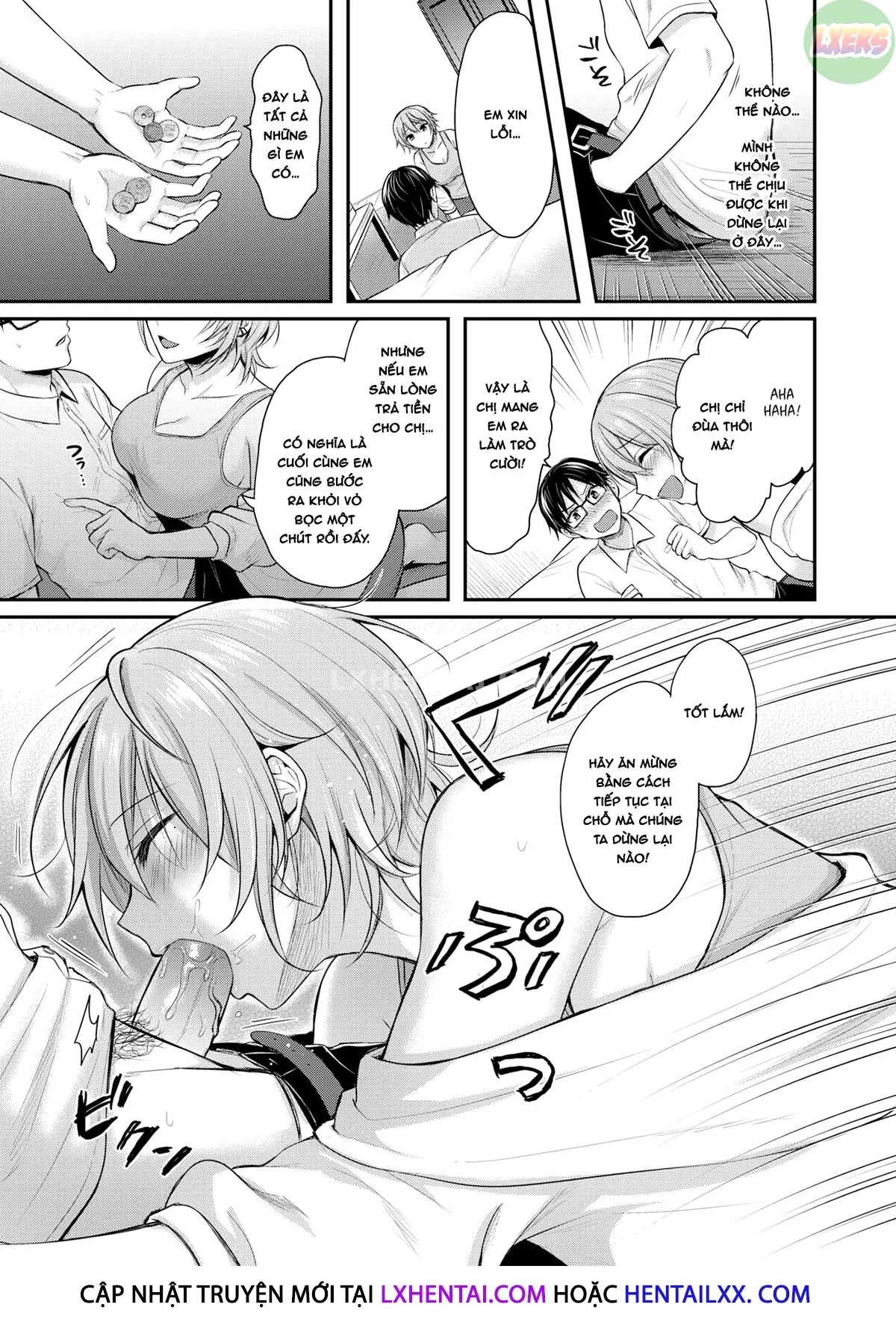 HentaiVN.net - Ảnh 15 - Chàng trai cần cù & Cô gái tầm phào - Oneshot