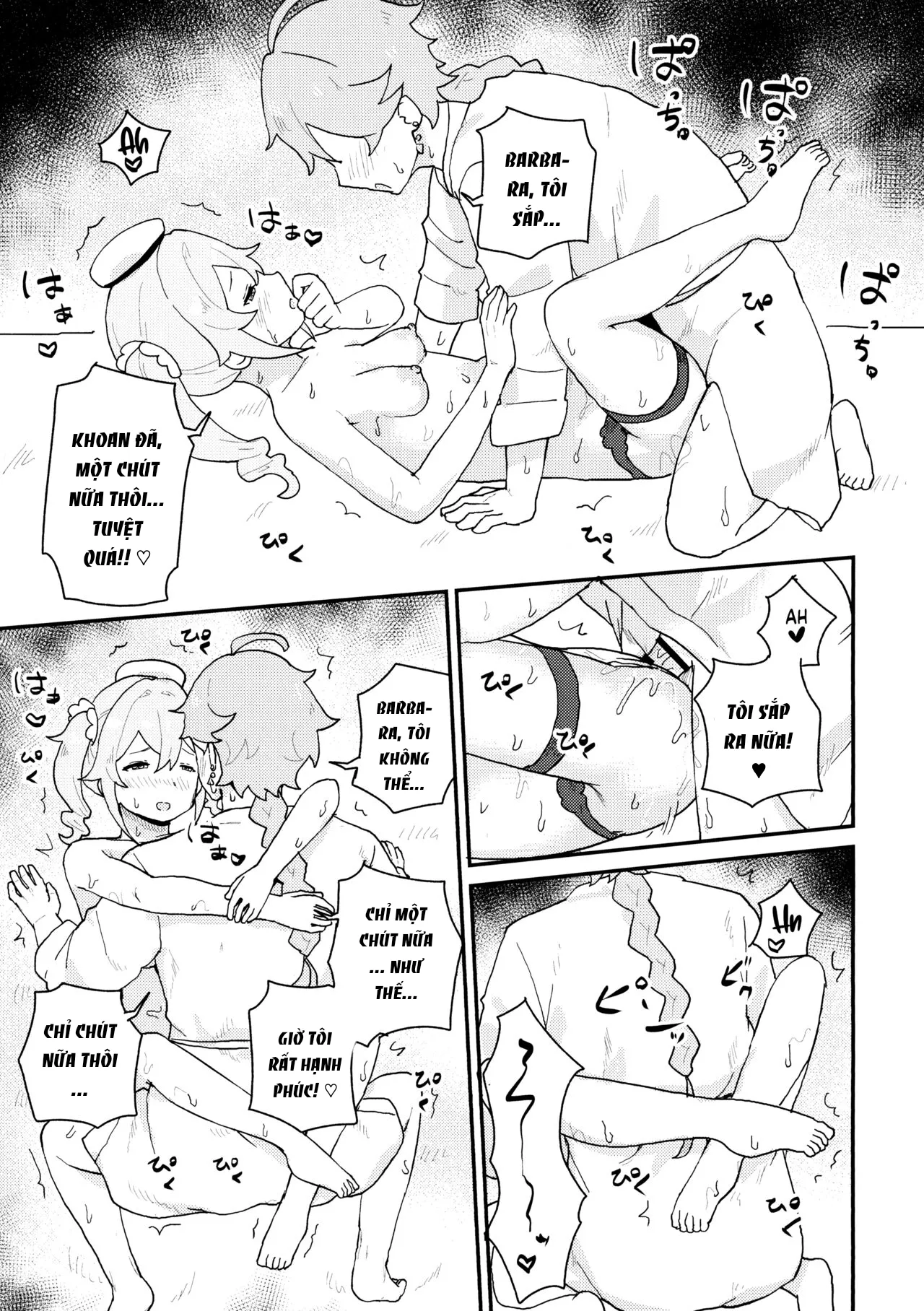 HentaiVN.net - Ảnh 15 - Seiyoku no Tsuyoi Barbara no Hanashi (Genshin Impact) [A Book About Barbara's Strong Libido] - Oneshot