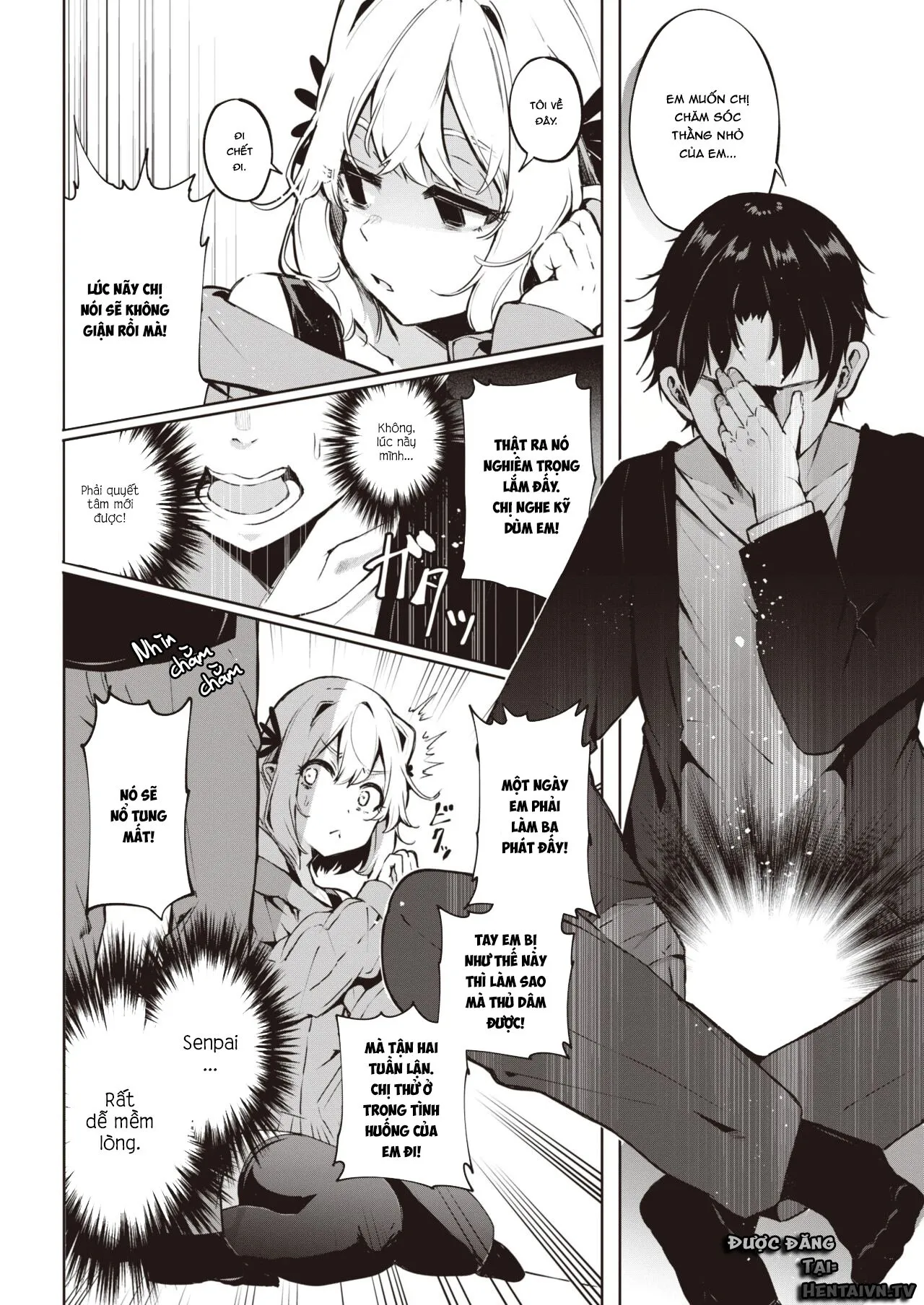 HentaiVN.net - Ảnh 8 - Khi mà nói này nói nọ [Nanda Kanda Iinagara] - Oneshot