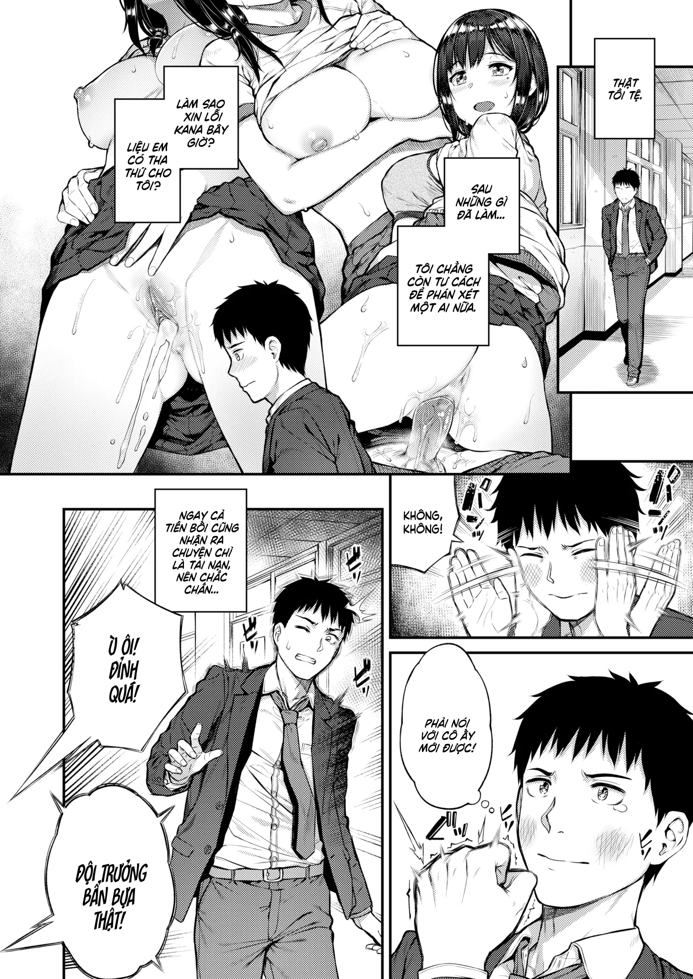 HentaiVN.net - Ảnh 10 - Nhạt Nhoà - Oneshot [Không che]