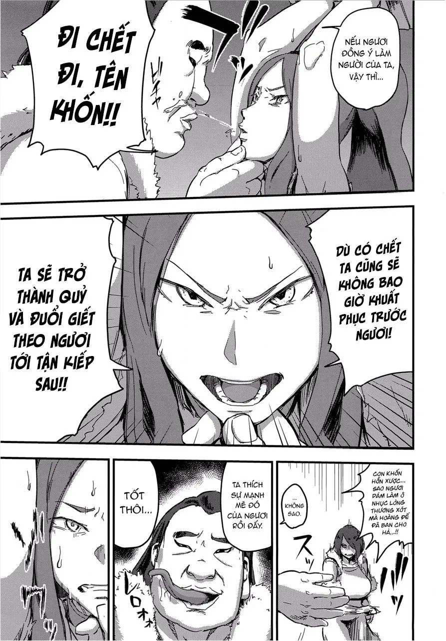 HentaiVN.net - Ảnh 10 - Majuu Teikoku Hishi Otto no Tame ni Kairaku Goumon ni Taeru Boukoku no Ouhi - Oneshot