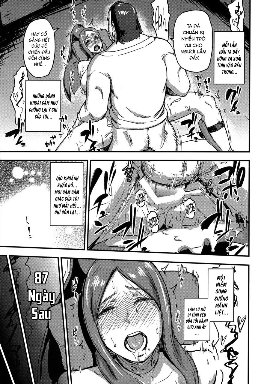 HentaiVN.net - Ảnh 30 - Majuu Teikoku Hishi Otto no Tame ni Kairaku Goumon ni Taeru Boukoku no Ouhi - Oneshot